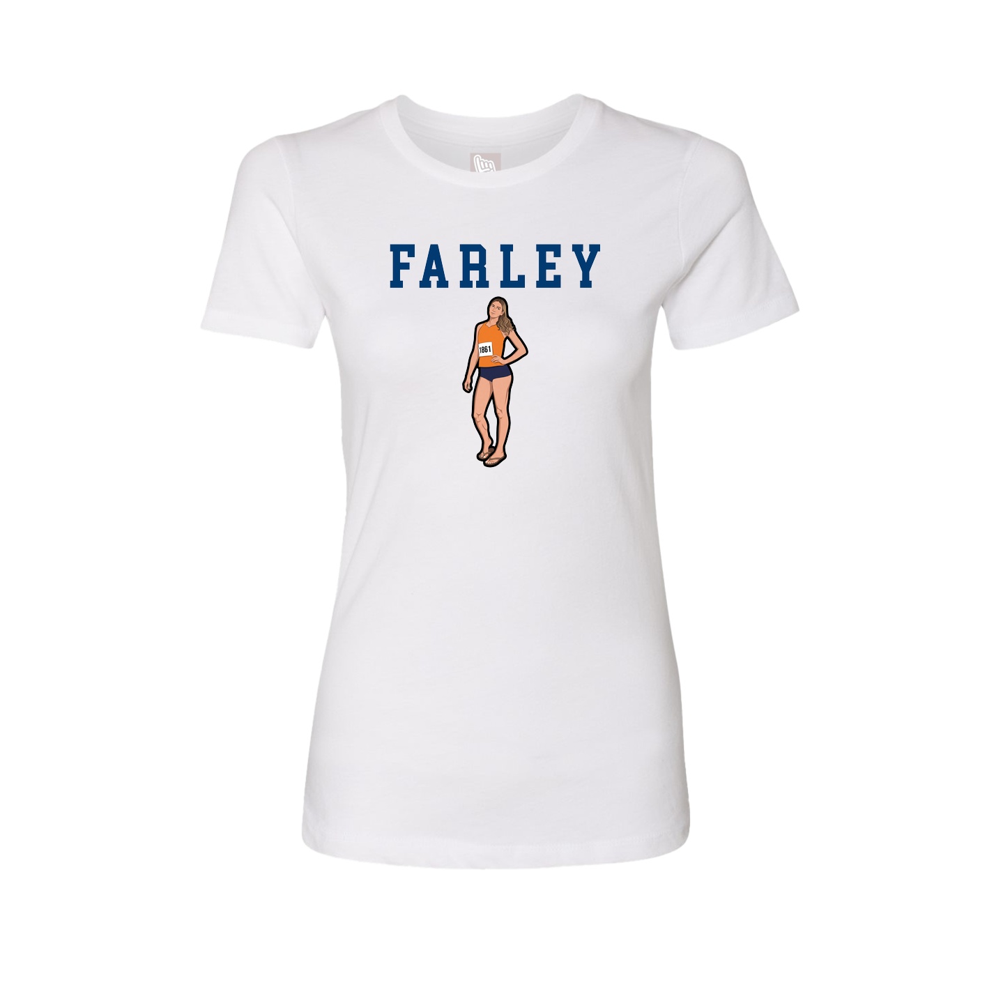 Fitted Women's Tee — Shirsey in White