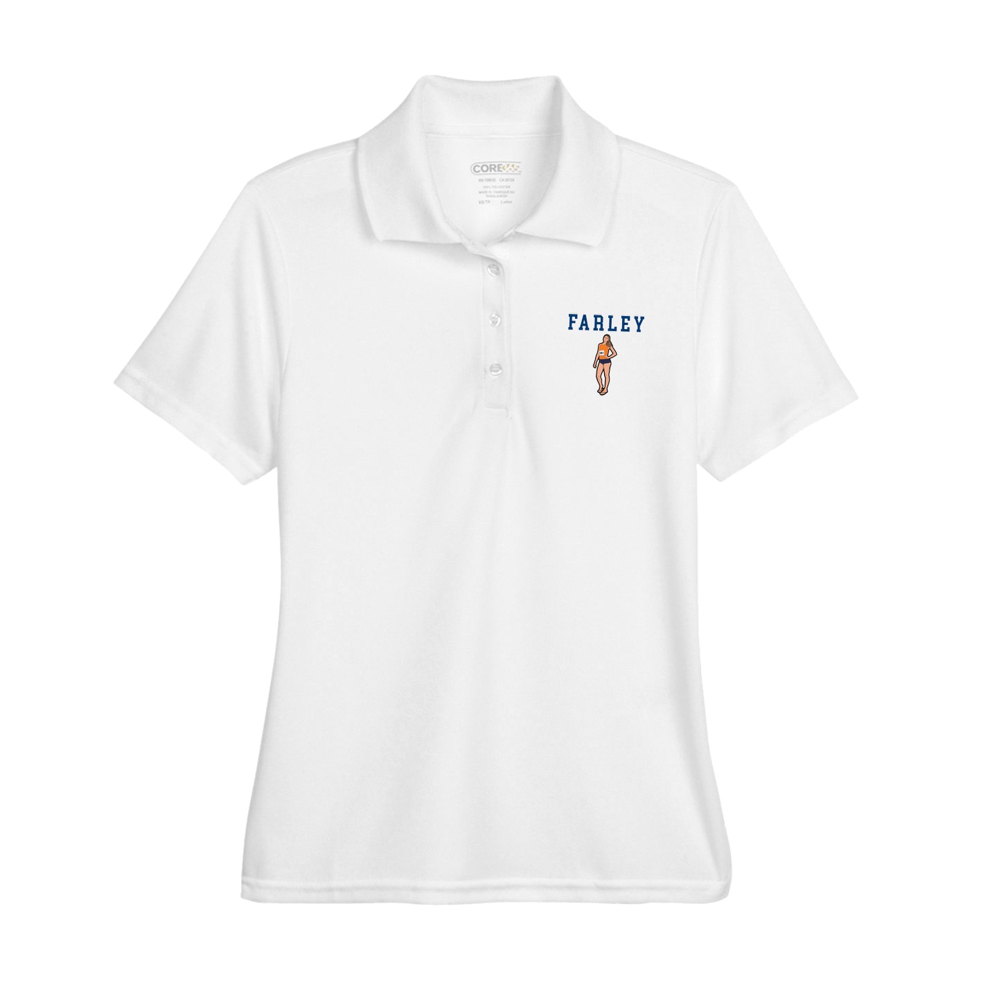 Womens Performance Polo — Shirsey in White