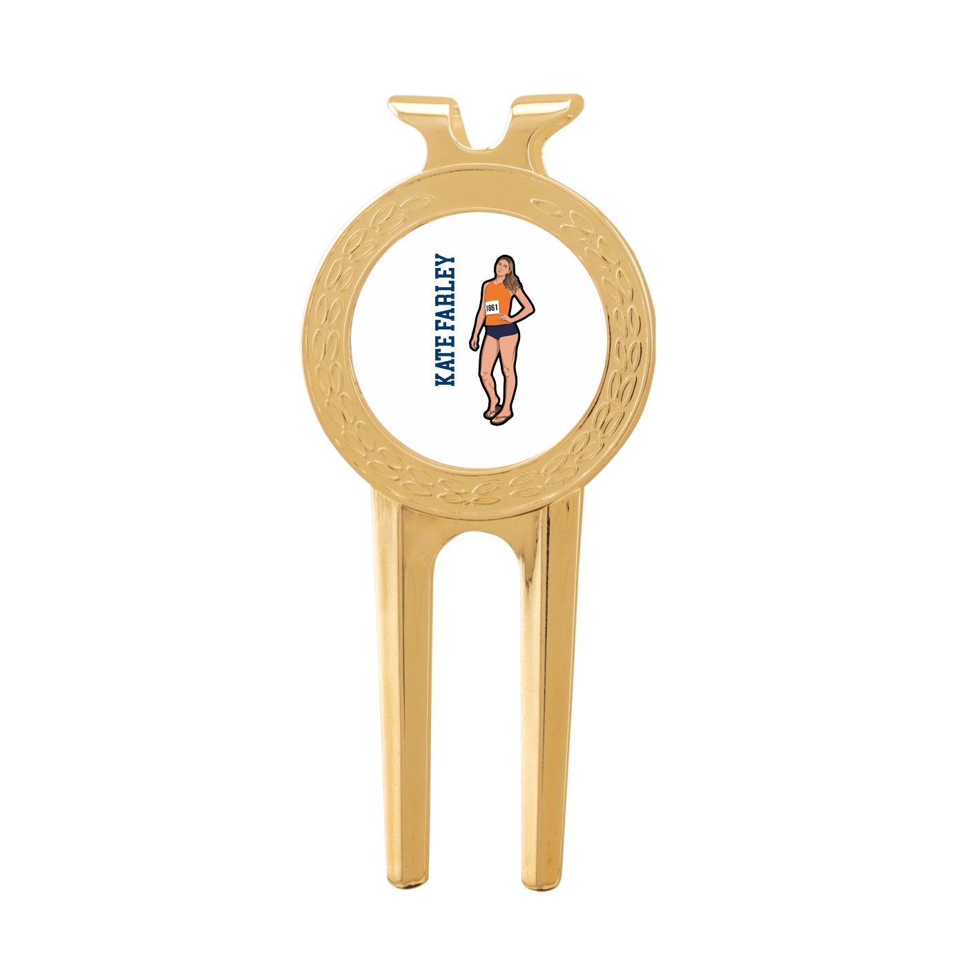 Divot Tool with Ball Marker — Name Vertical in Classic