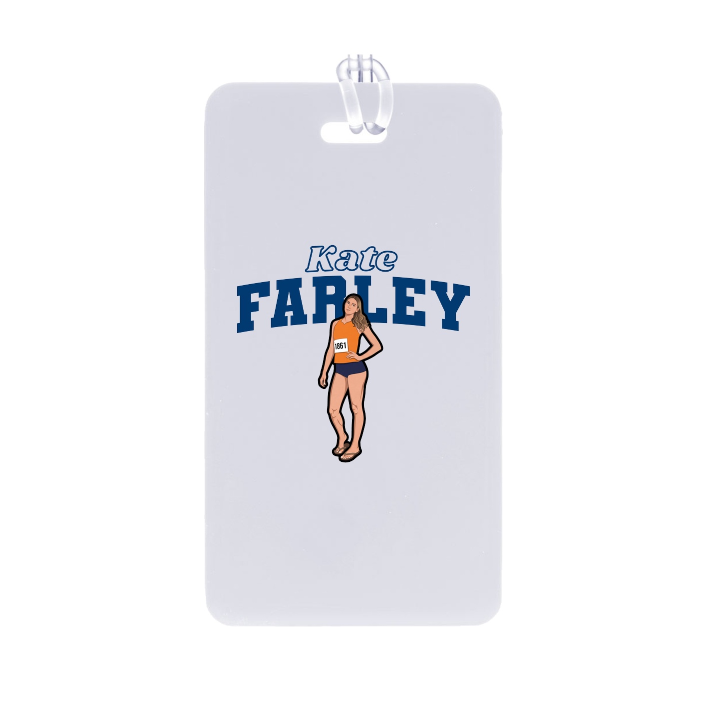 Bag Tag — Name Arch in Classic