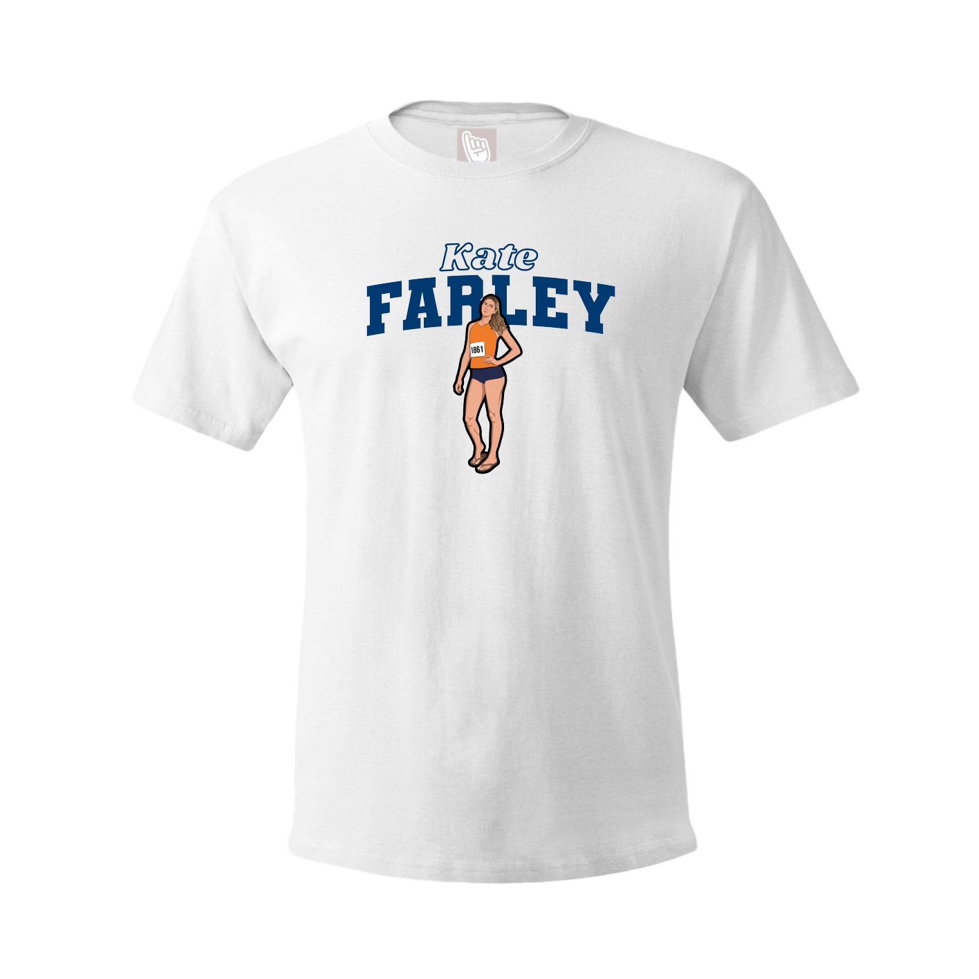 Tee — Name Arch in White