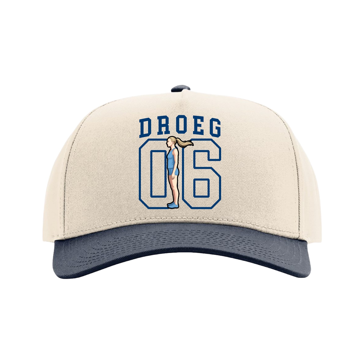 Full Fabric Five-Panel Champ Cap