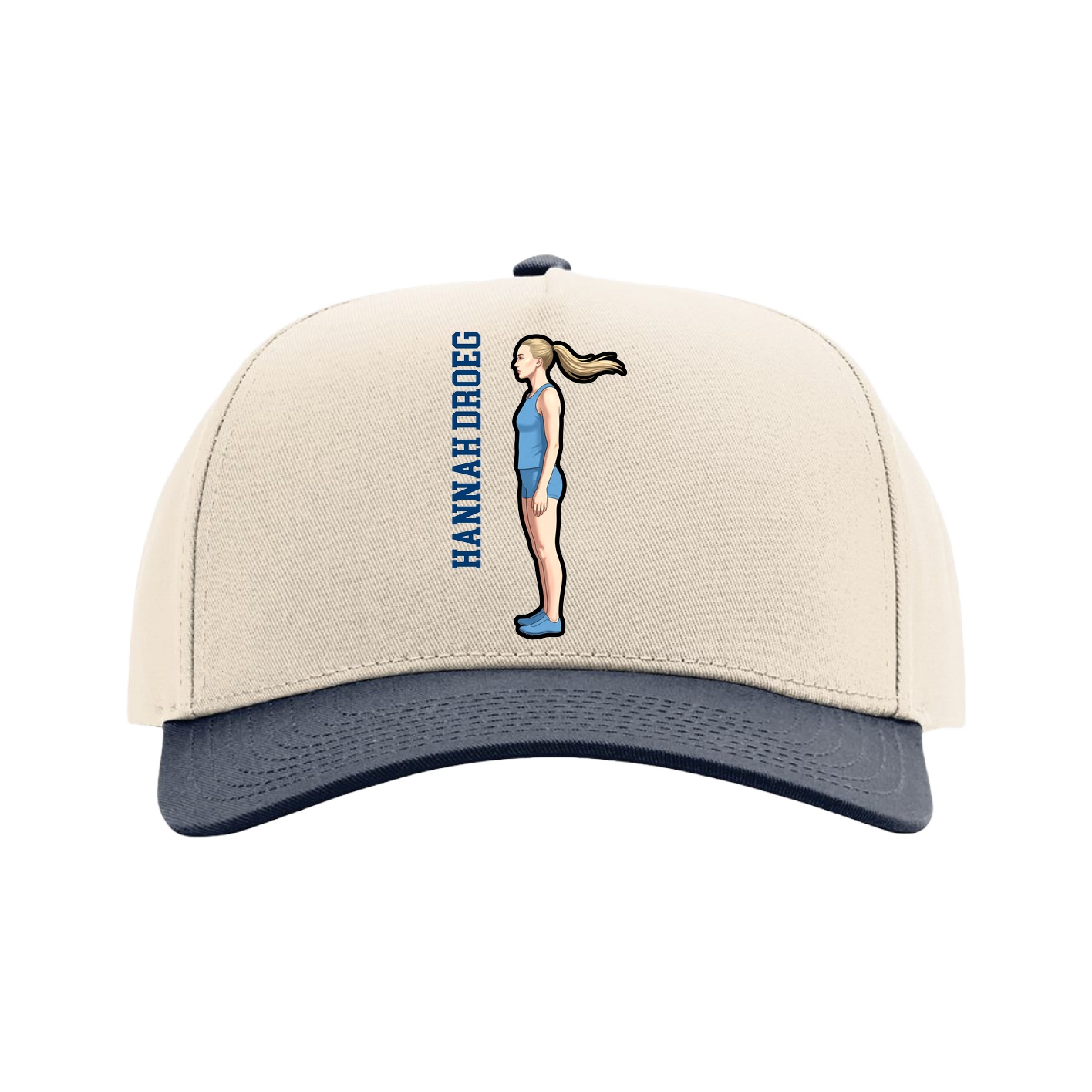 Full Fabric Five-Panel Champ Cap