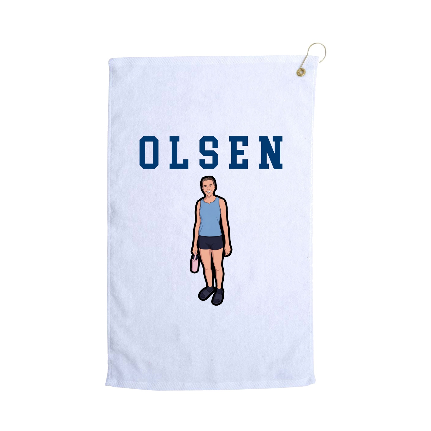 Golf Towel — Shirsey in White