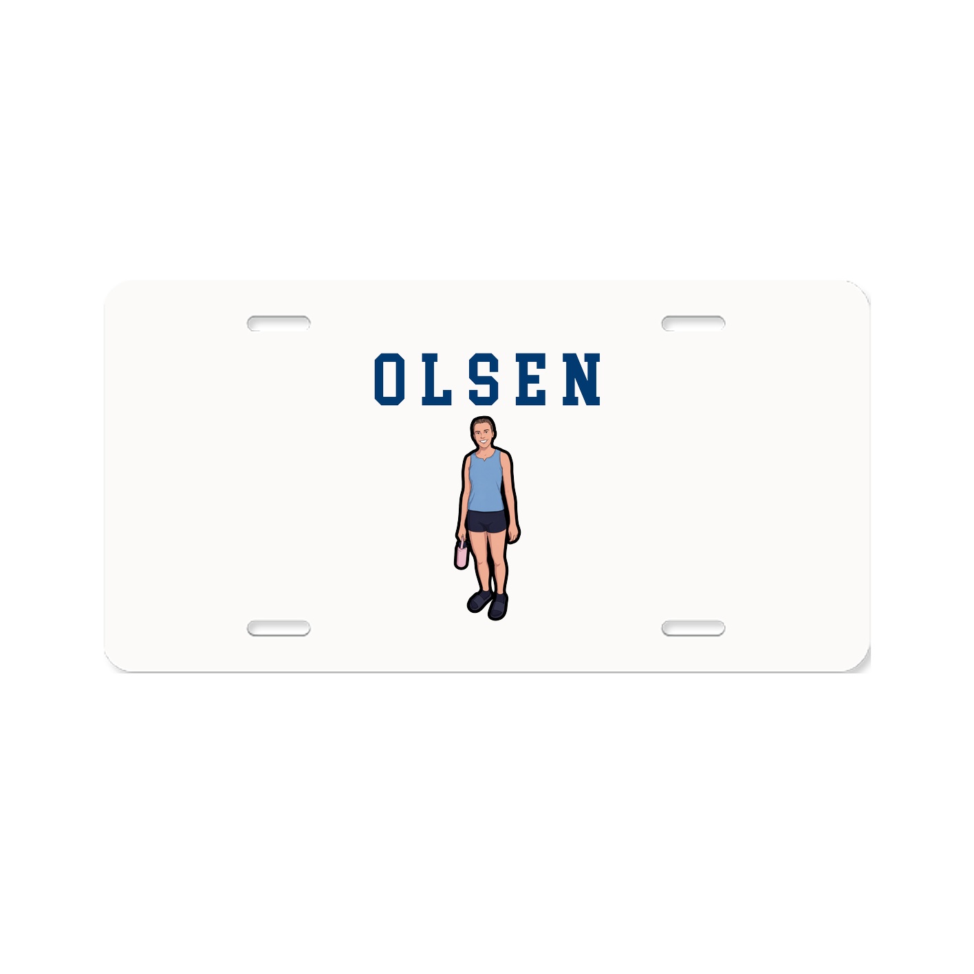 License Plate — Shirsey in Classic