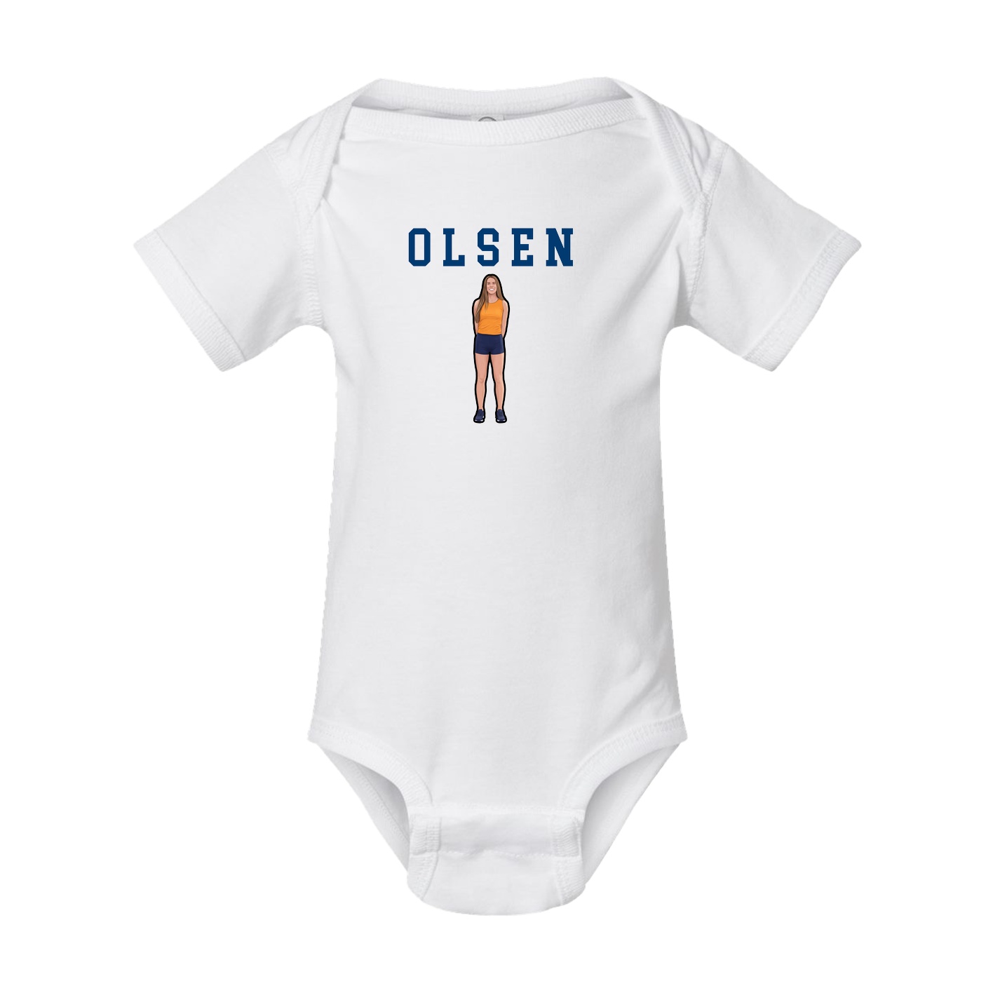 Baby Onesie — Shirsey in White