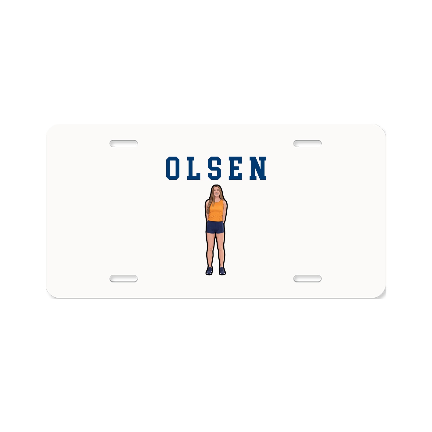 License Plate — Shirsey in Classic