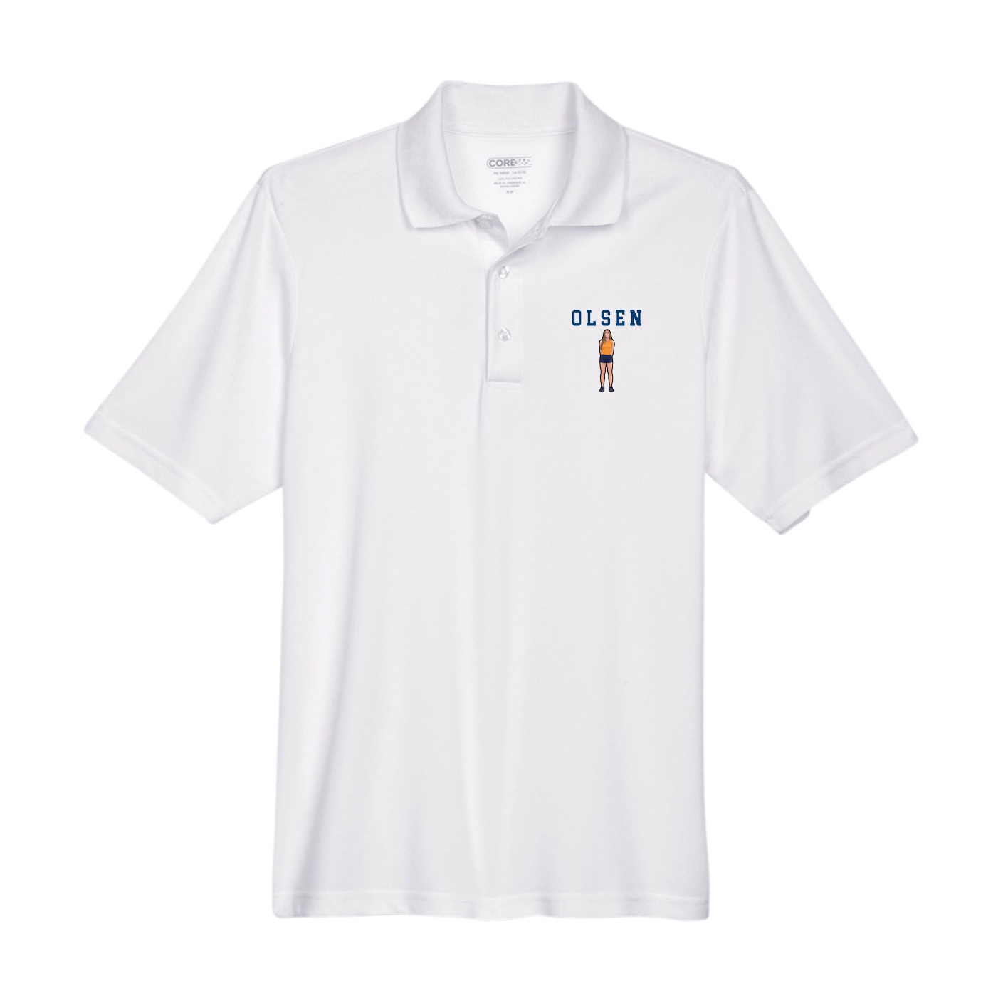 Performance Polo — Shirsey in White