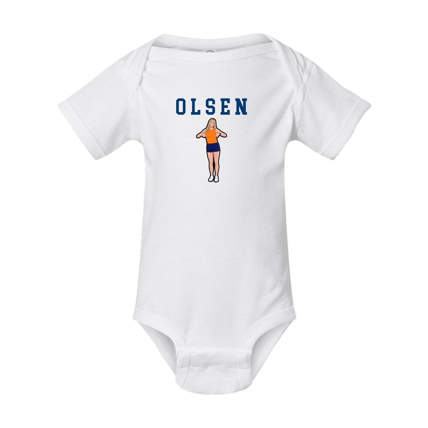 Baby Onesie — Shirsey in White
