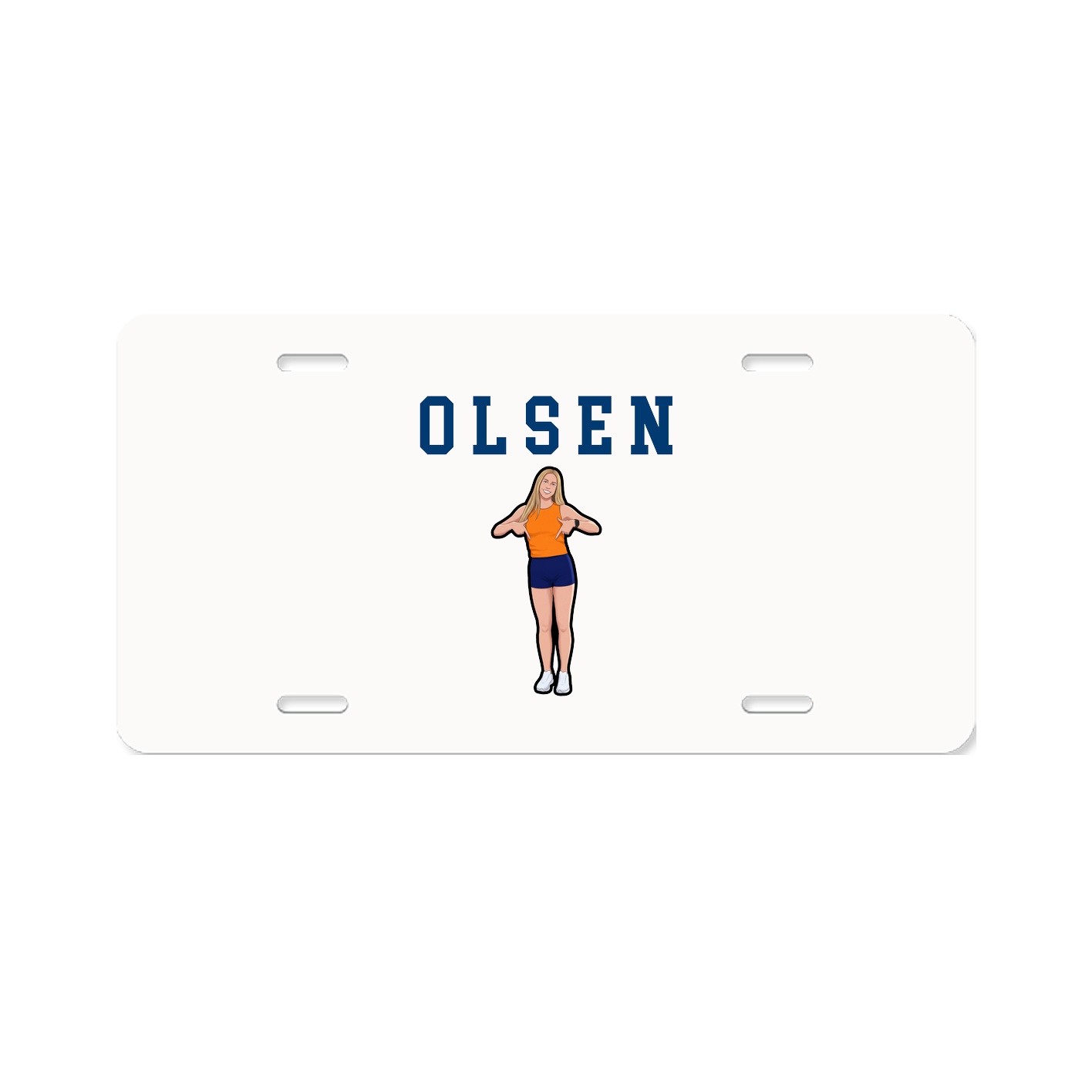 License Plate — Shirsey in Classic