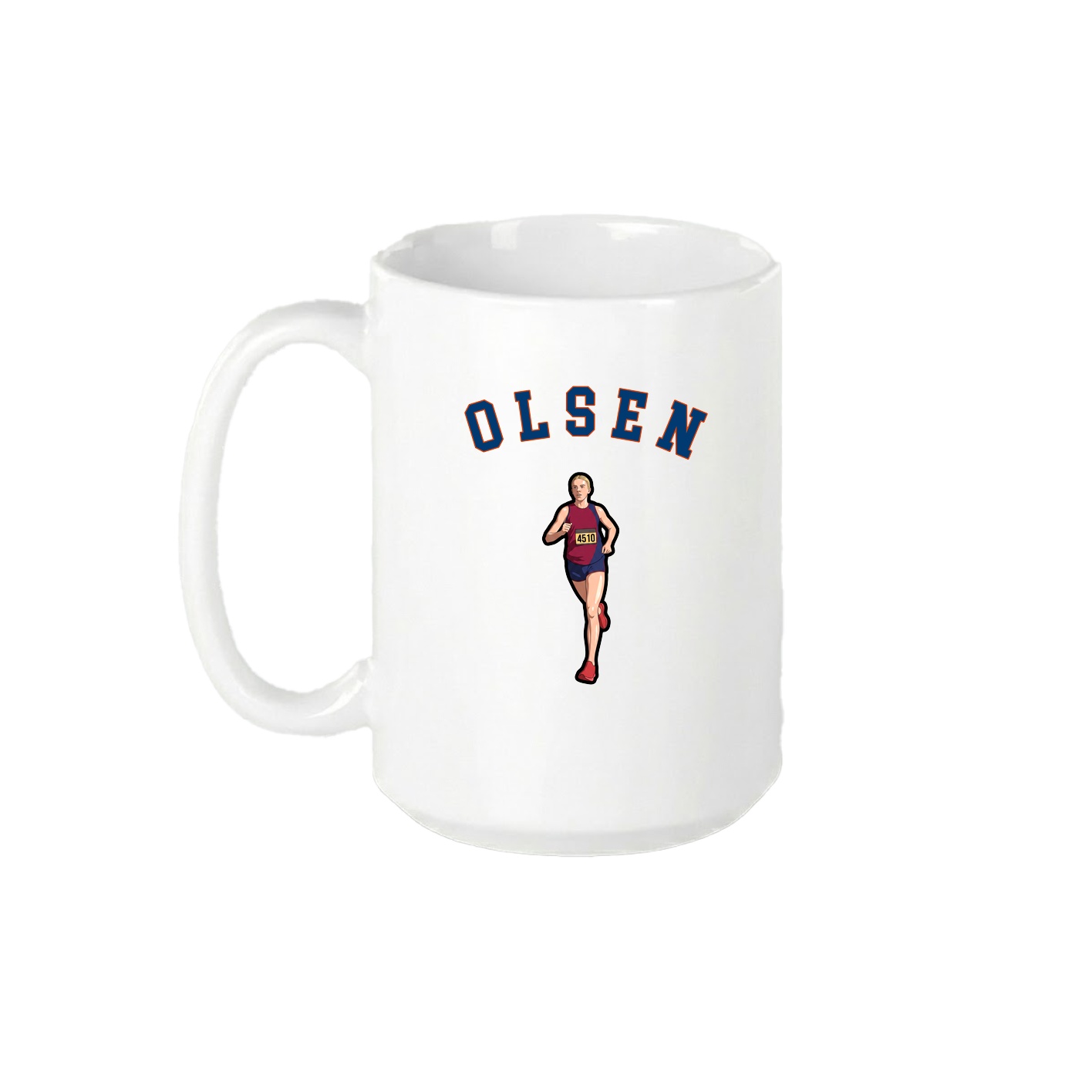 15oz Coffee Mug — Shirsey Arch in White