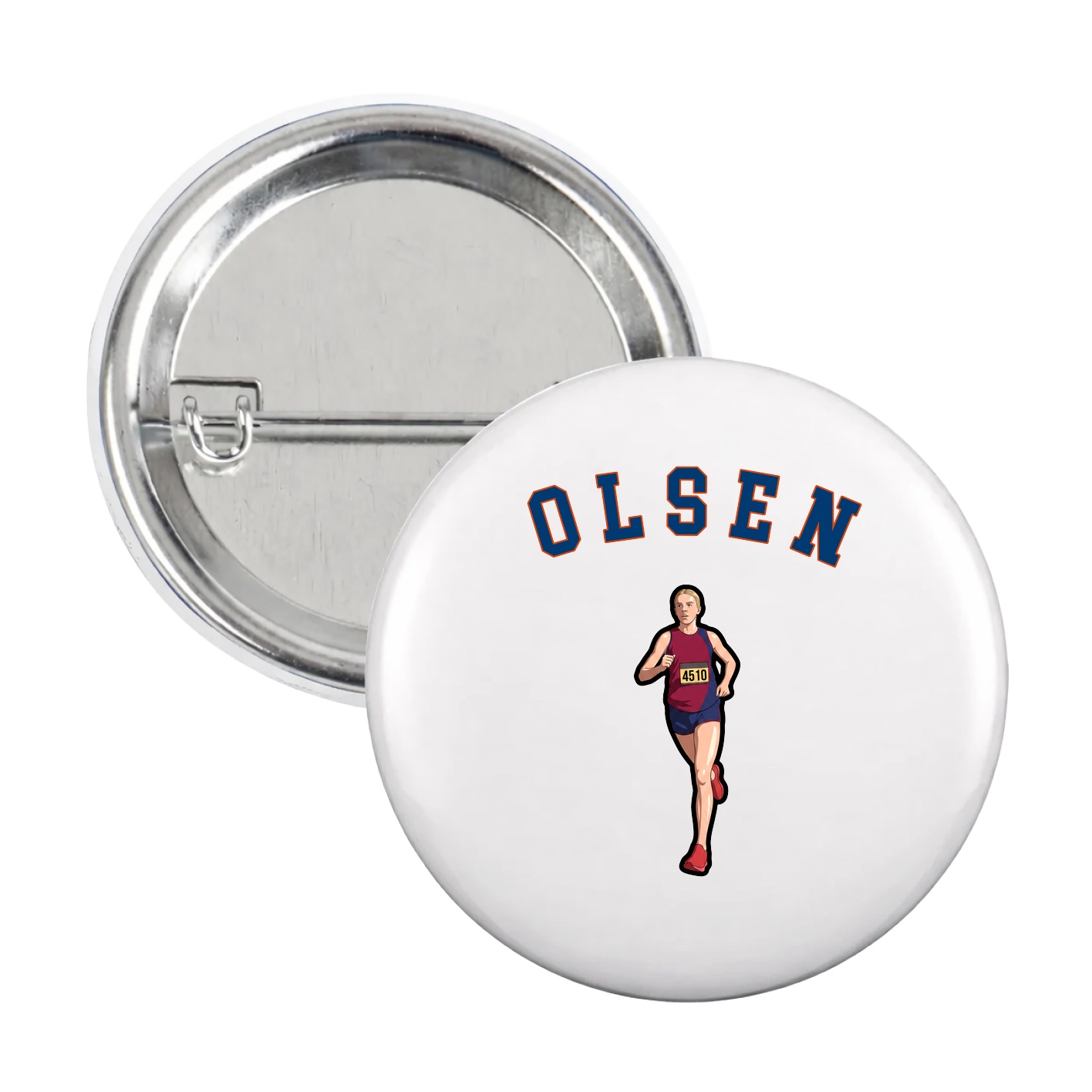 Game Day Button — Shirsey Arch in White