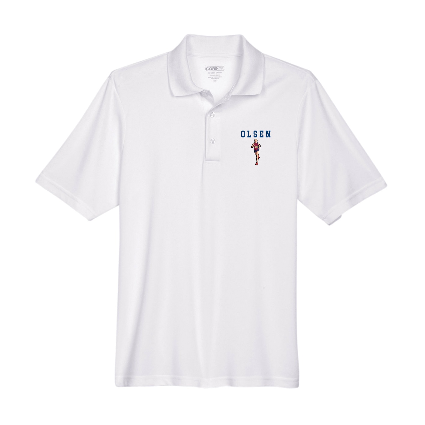 Performance Polo — Shirsey in White