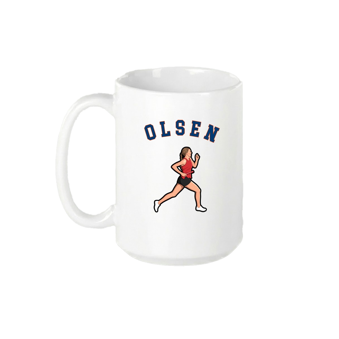 15oz Coffee Mug — Shirsey Arch in White
