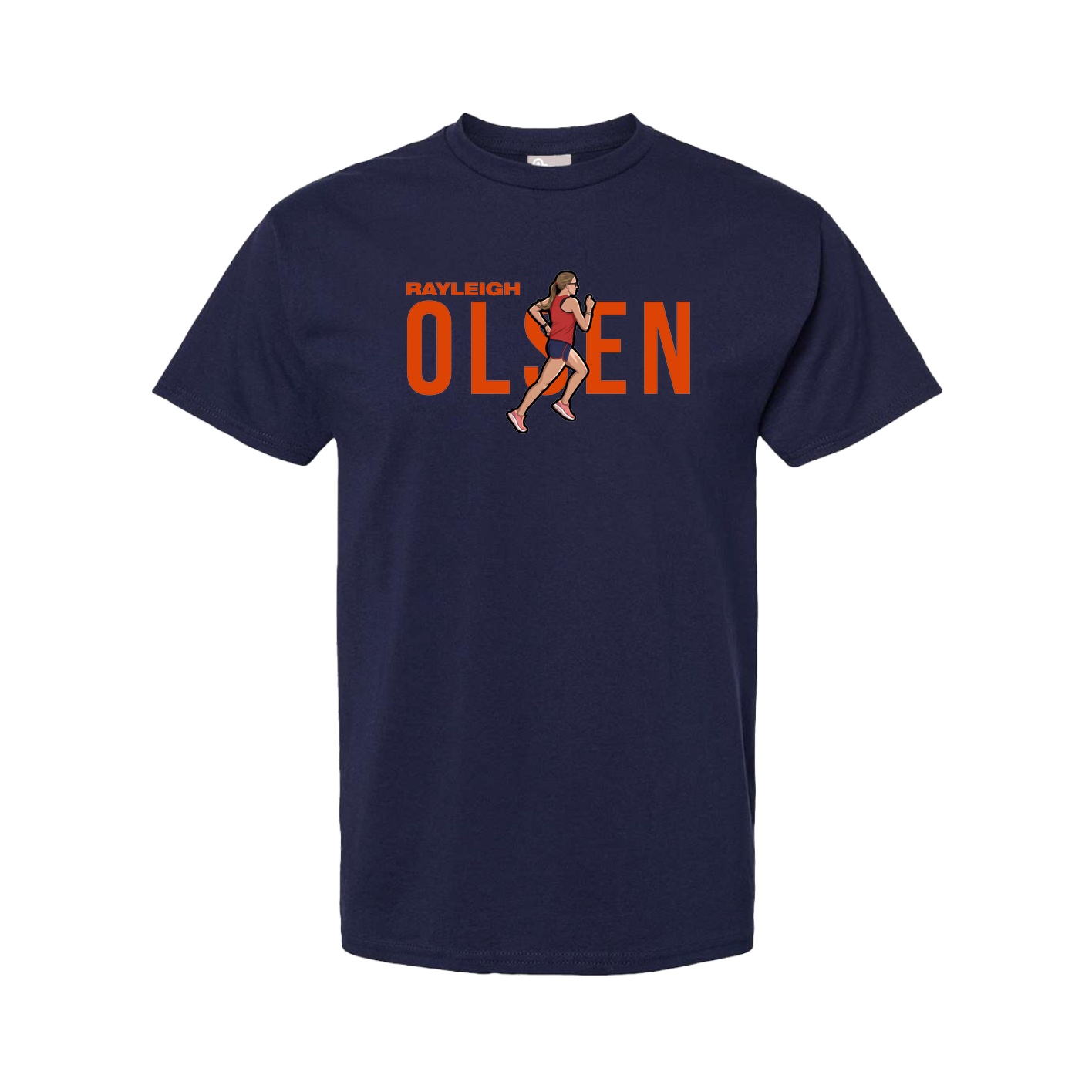 Youth Tee — Player Name in Navy