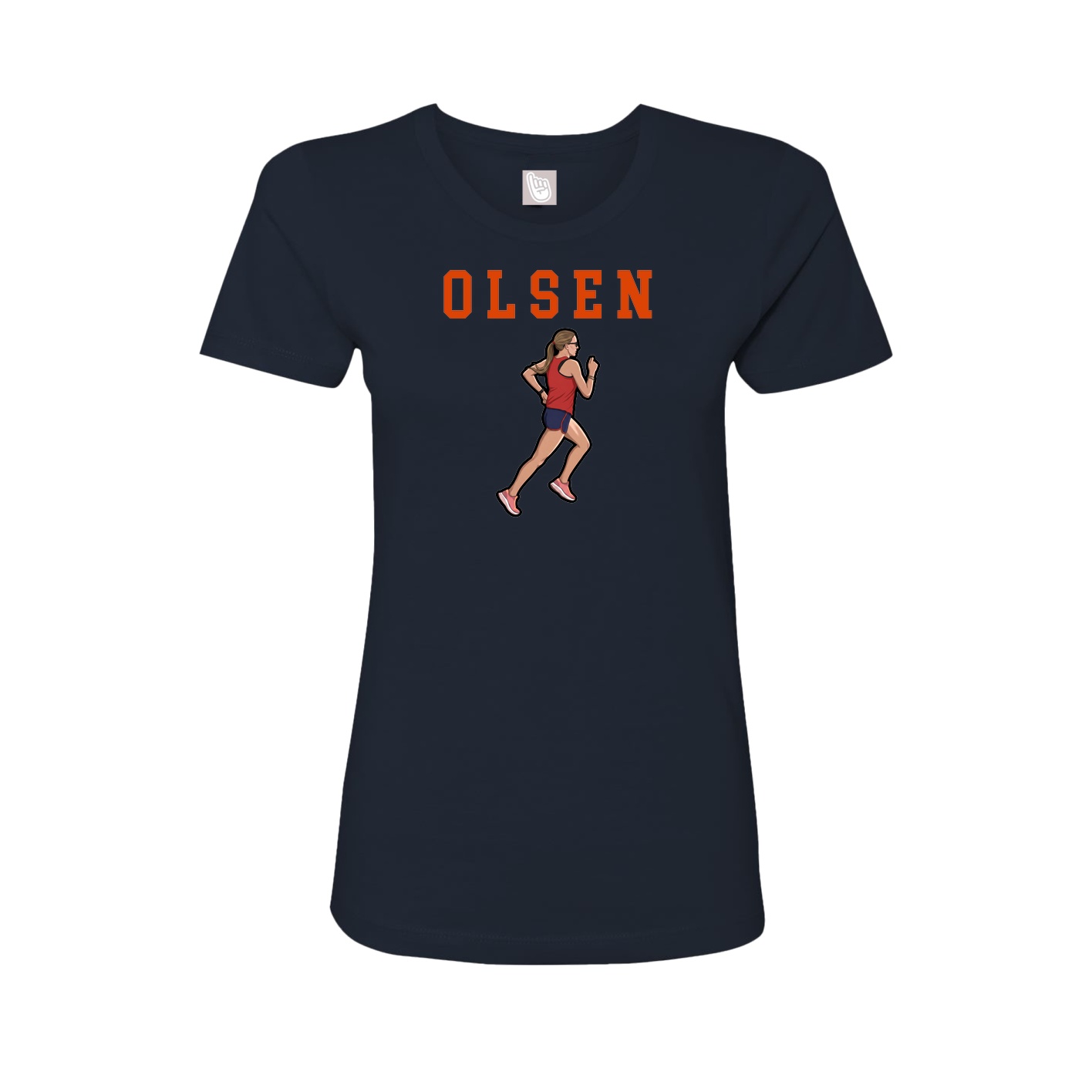 Fitted Women's Tee — Shirsey in Navy