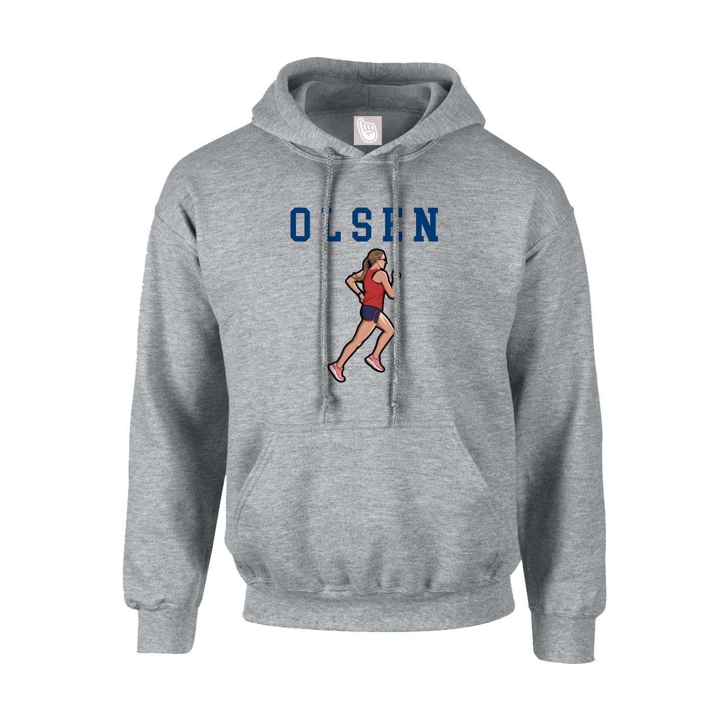 Hoodie — Shirsey in Grey