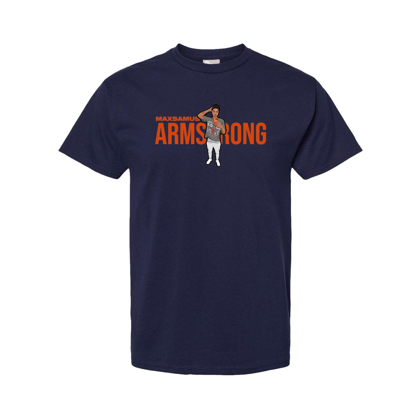 Tee — Player Name in Navy