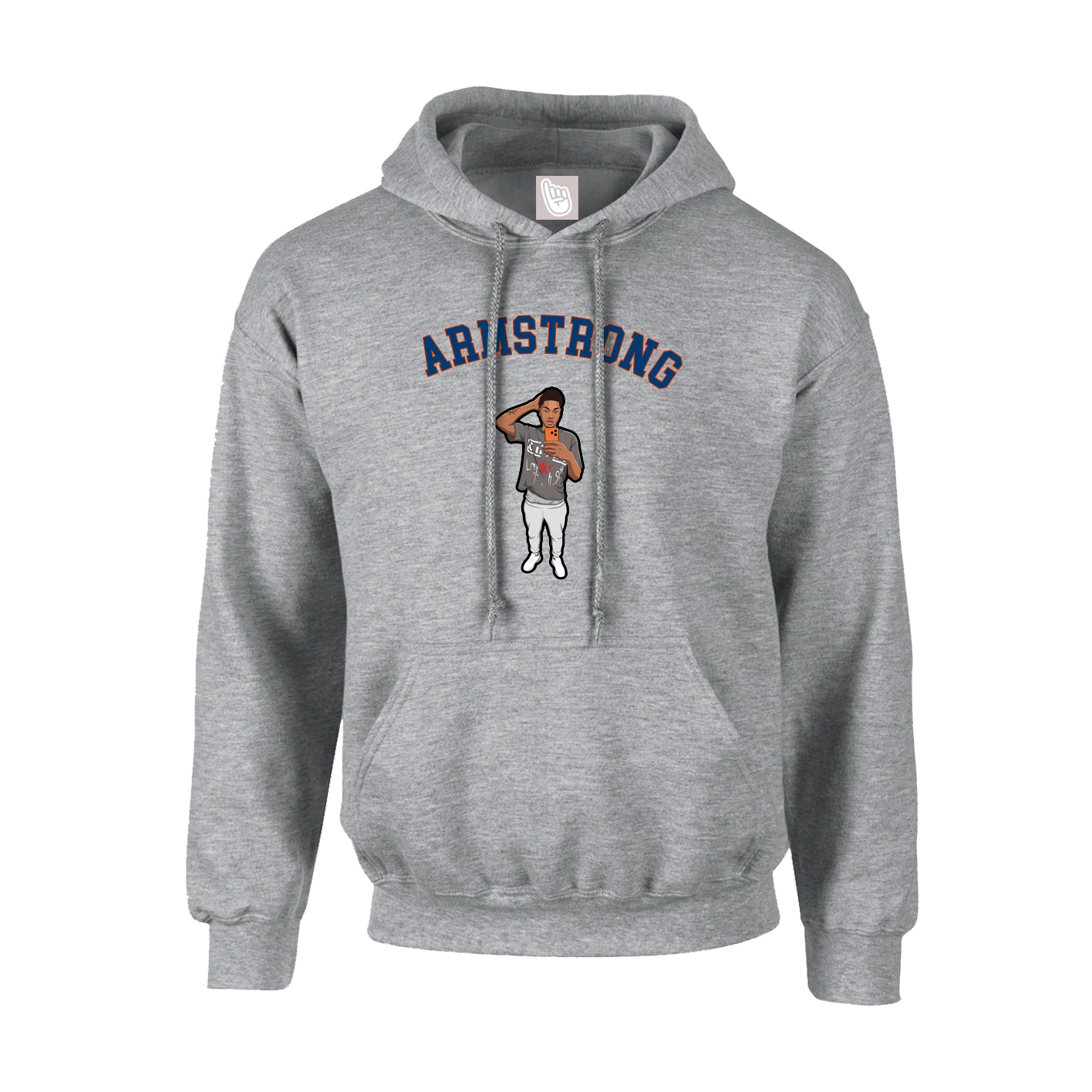 Hoodie — Shirsey Arch in Grey