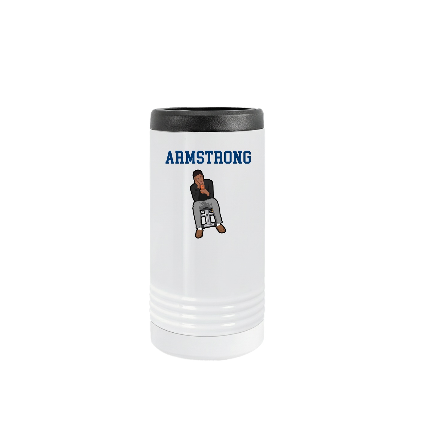 Slim Beverage Holder — Shirsey in White
