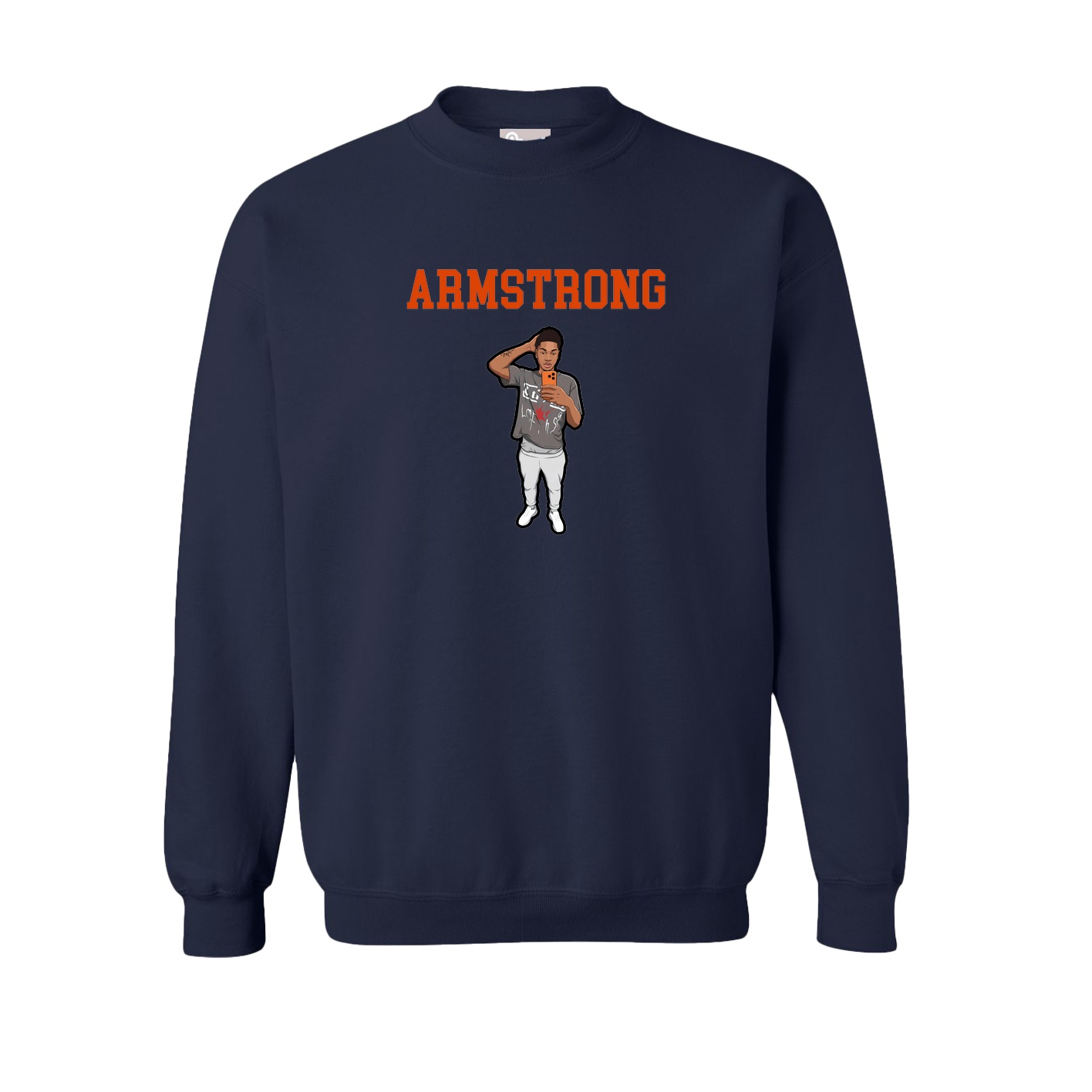 Fleece Crew — Shirsey in Navy