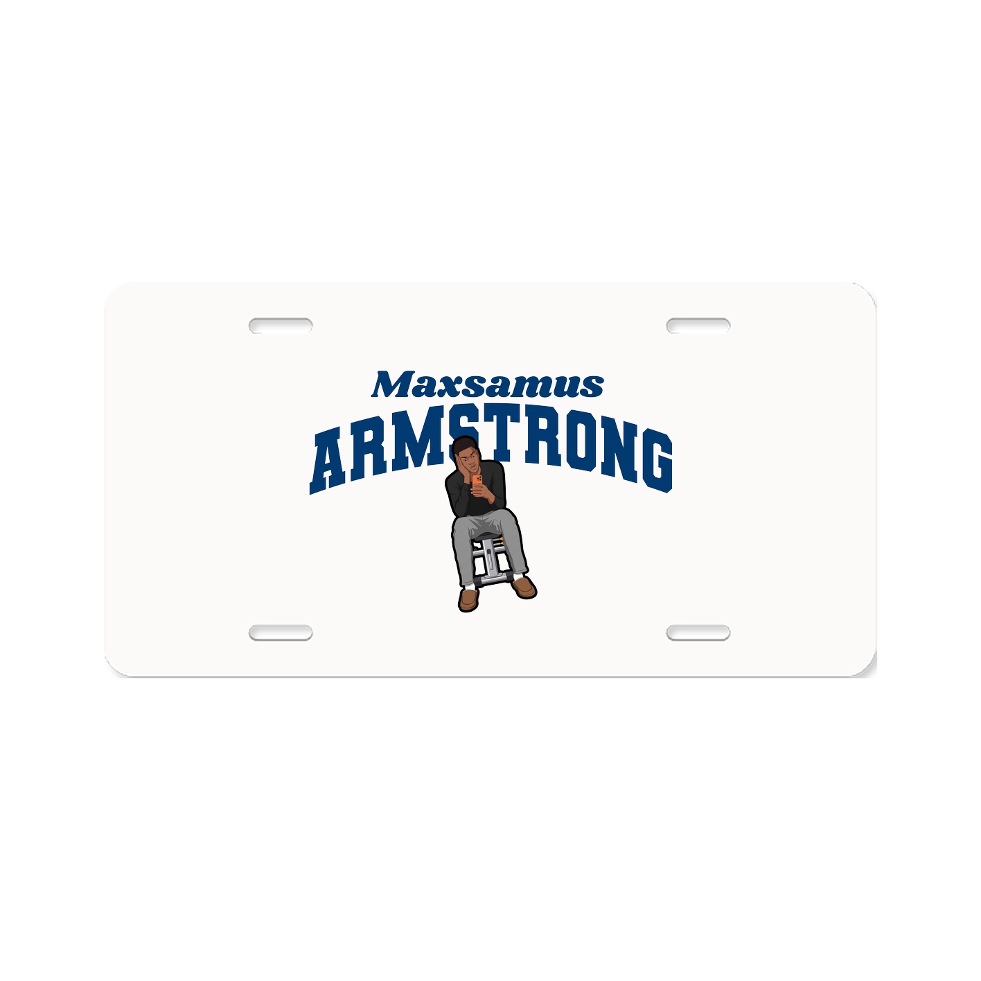 License Plate — Signature Arch in Classic