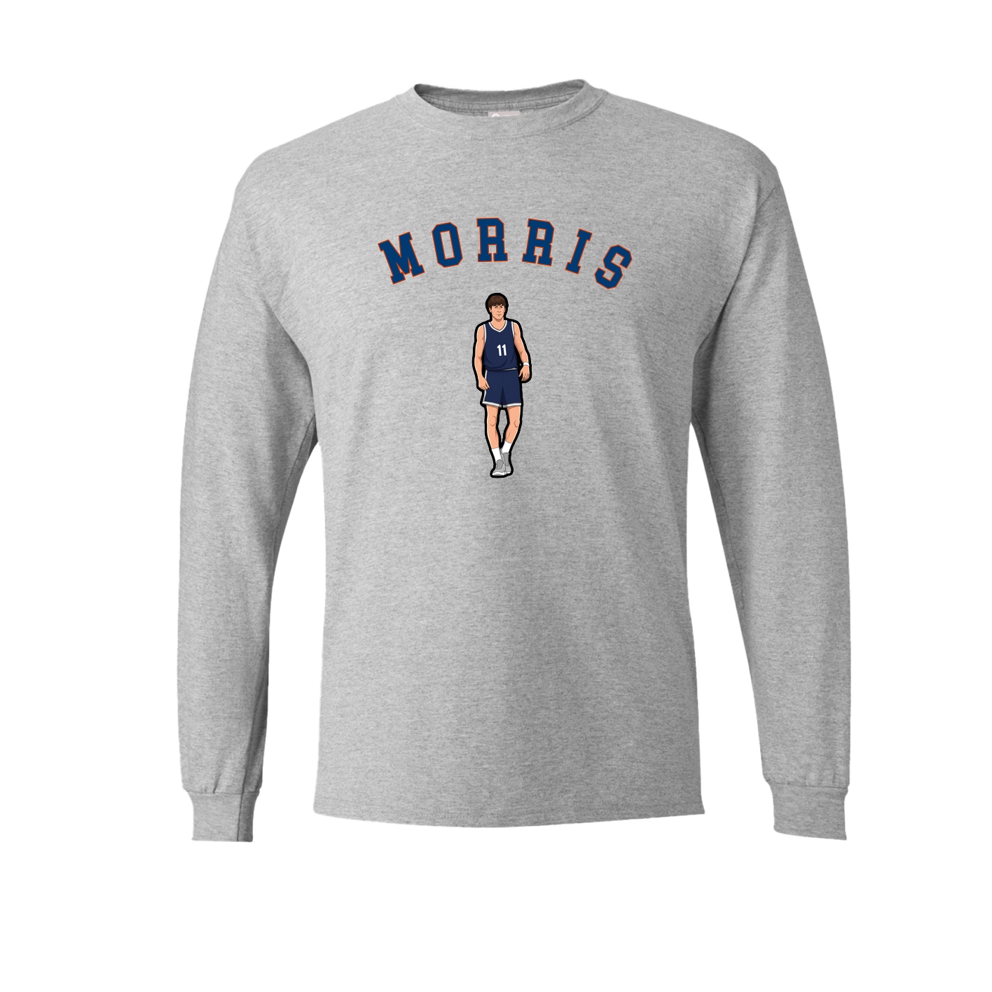 Long Sleeve Tee — Shirsey Arch in Grey