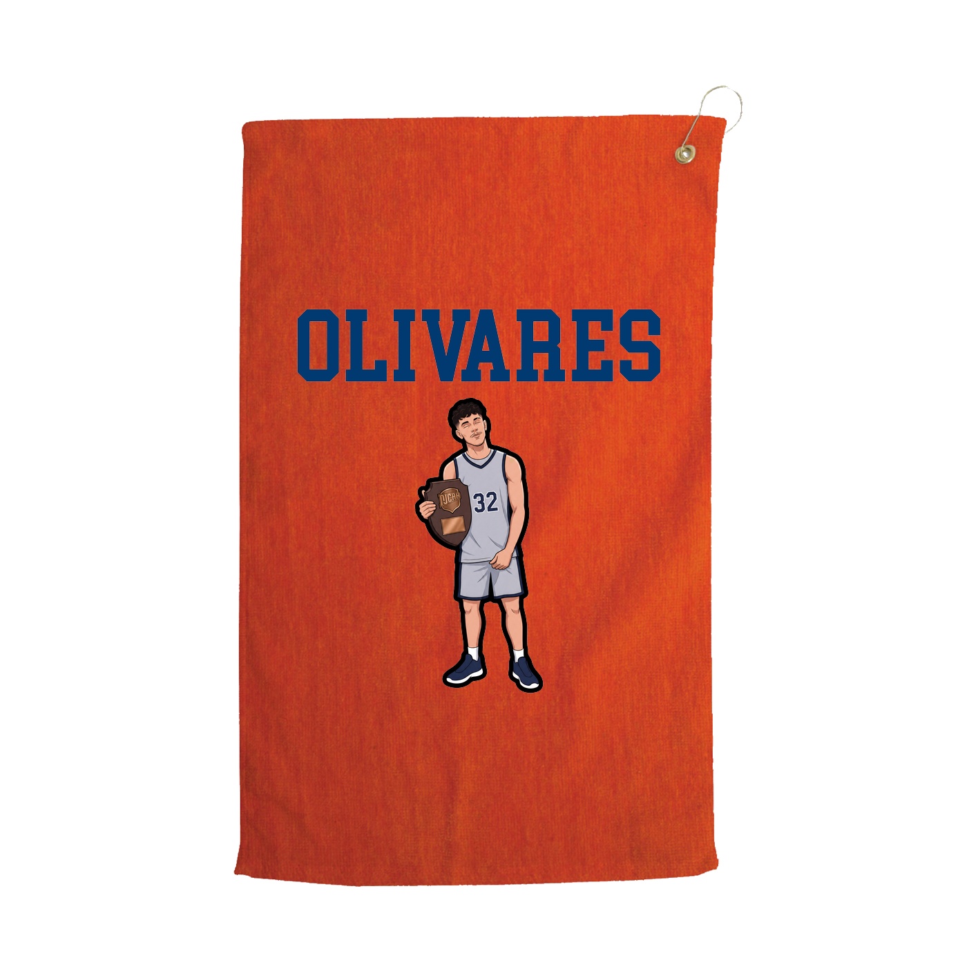 Golf Towel — Shirsey in Orange