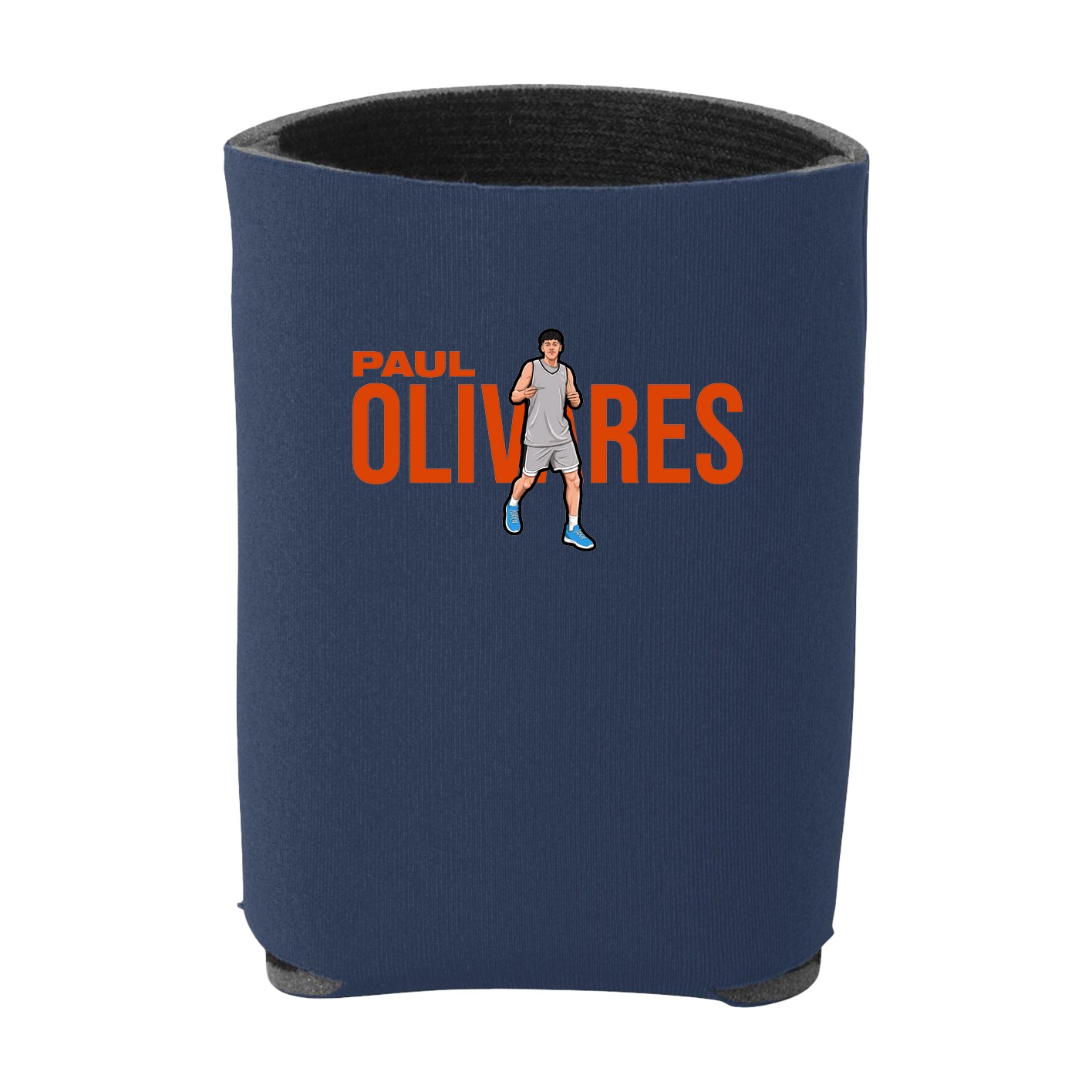 Can Holder — Player Name in Navy
