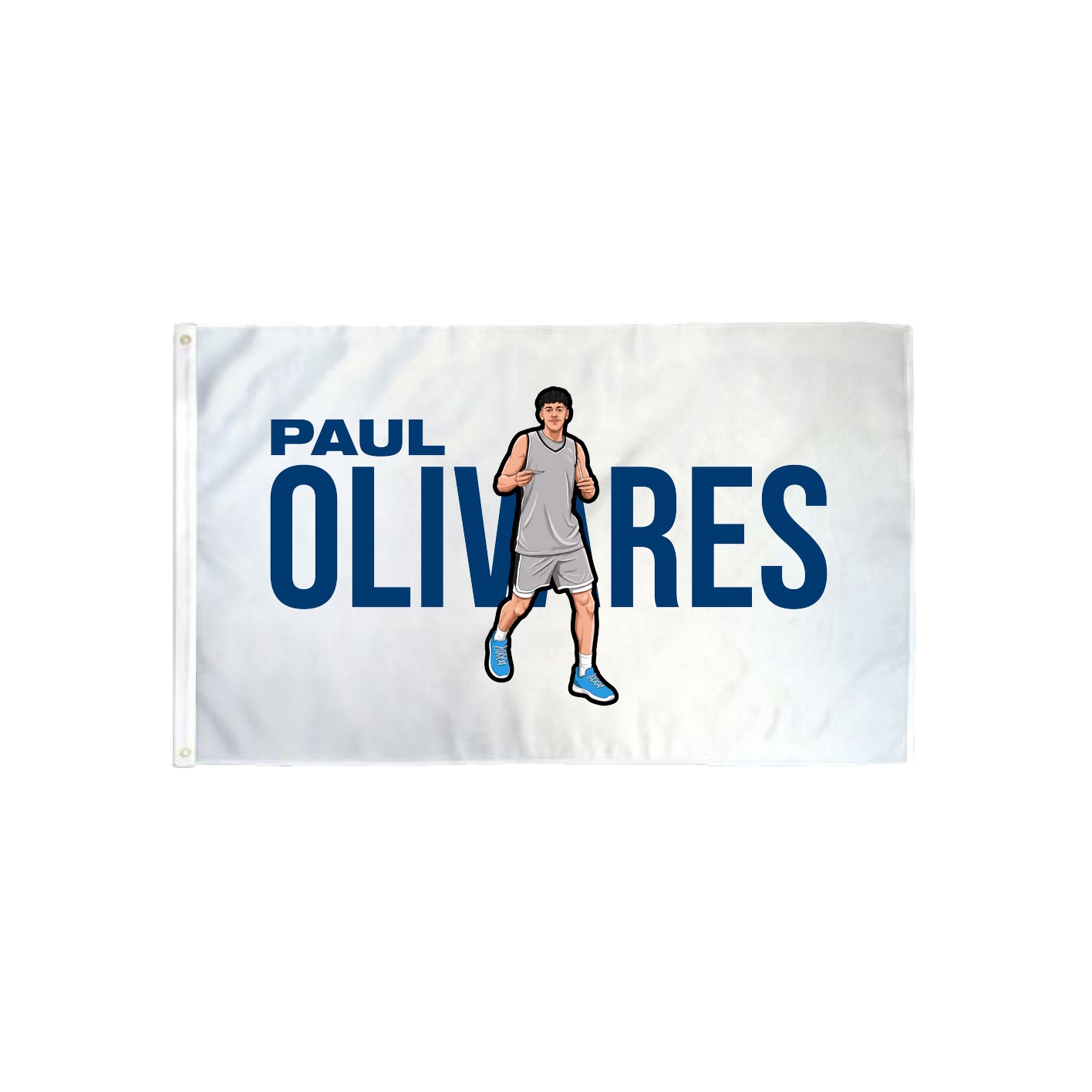 3x5 Flag — Player Name in Classic
