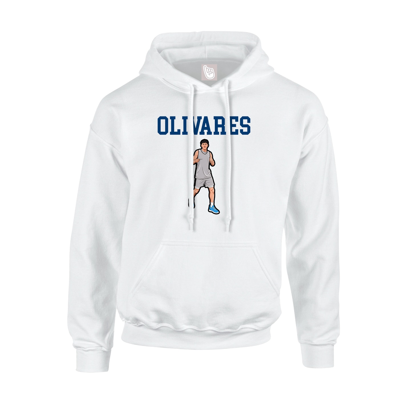 Youth Hoodie — Shirsey in White