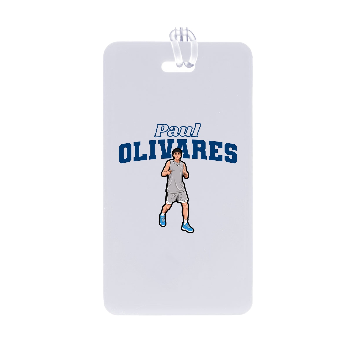 Bag Tag — Name Arch in Classic