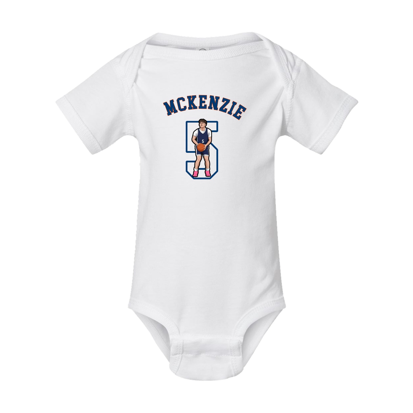 Baby Onesie — Shirsey Arch in White