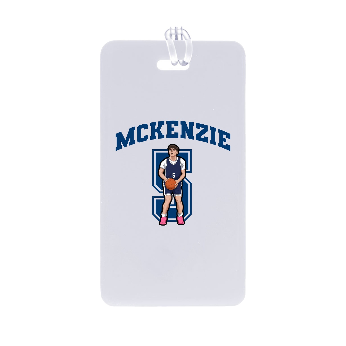 Bag Tag — Number in Classic