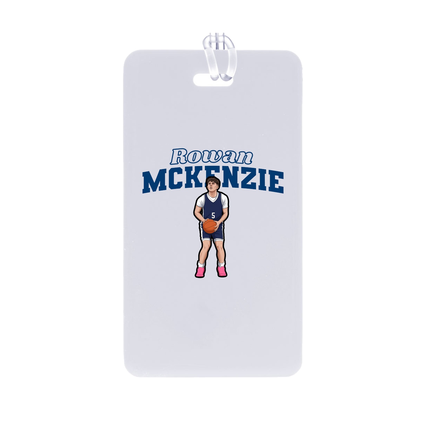 Bag Tag — Name Arch in Classic