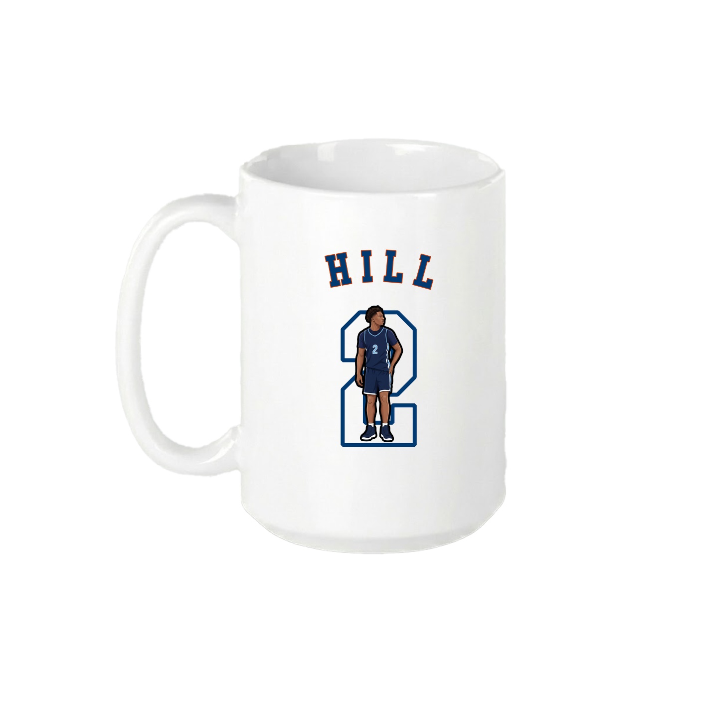 15oz Coffee Mug — Shirsey Arch in White