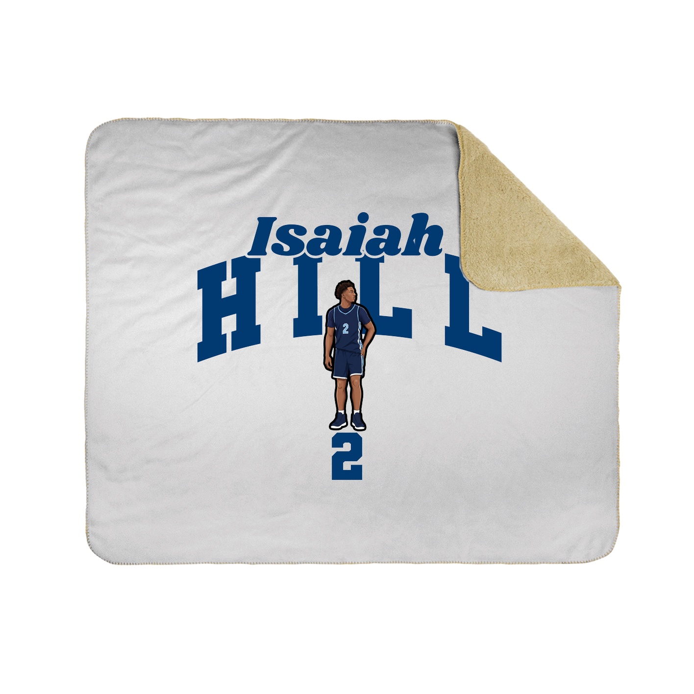 Throw Blanket — Signature Arch in White