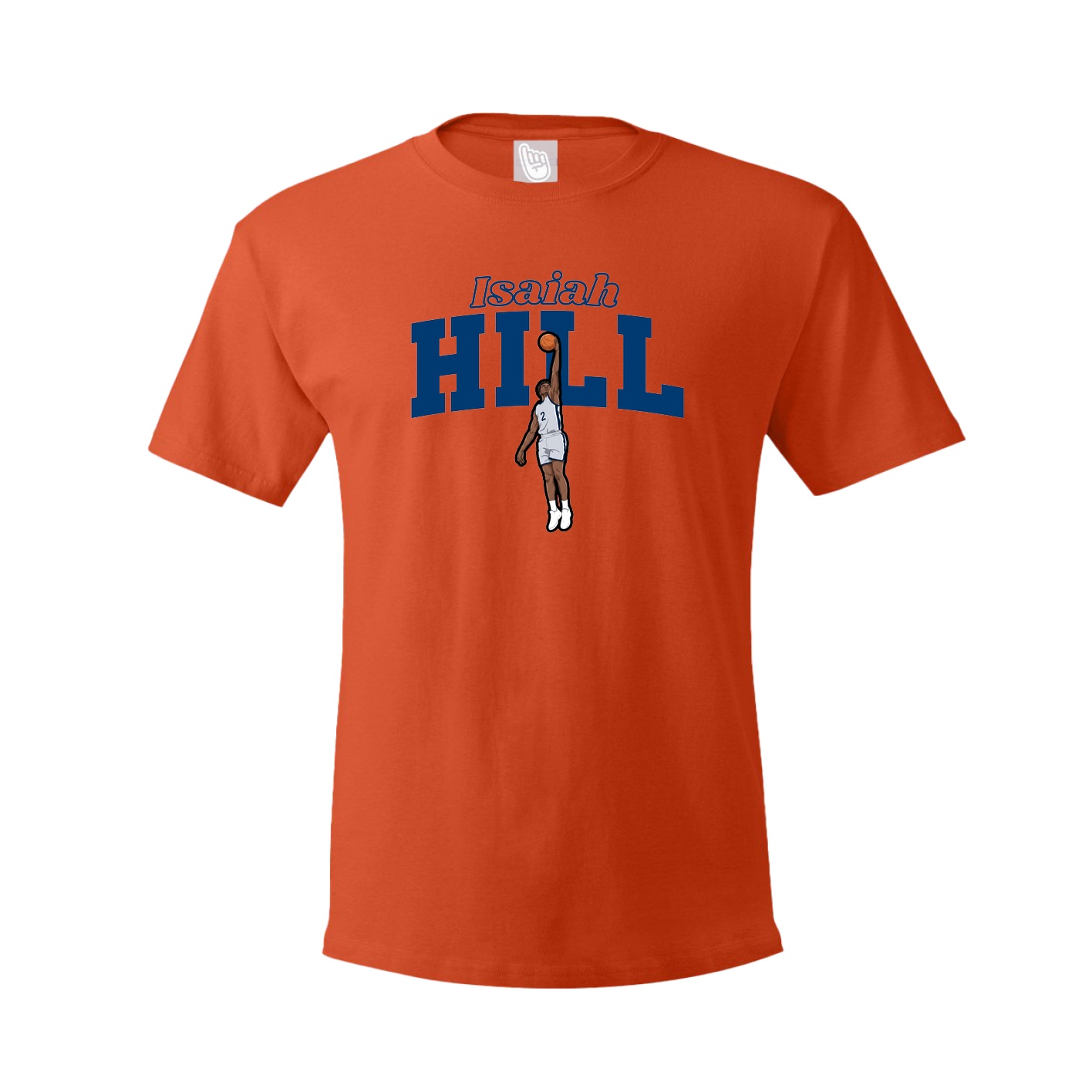 Tee — Name Arch in Orange