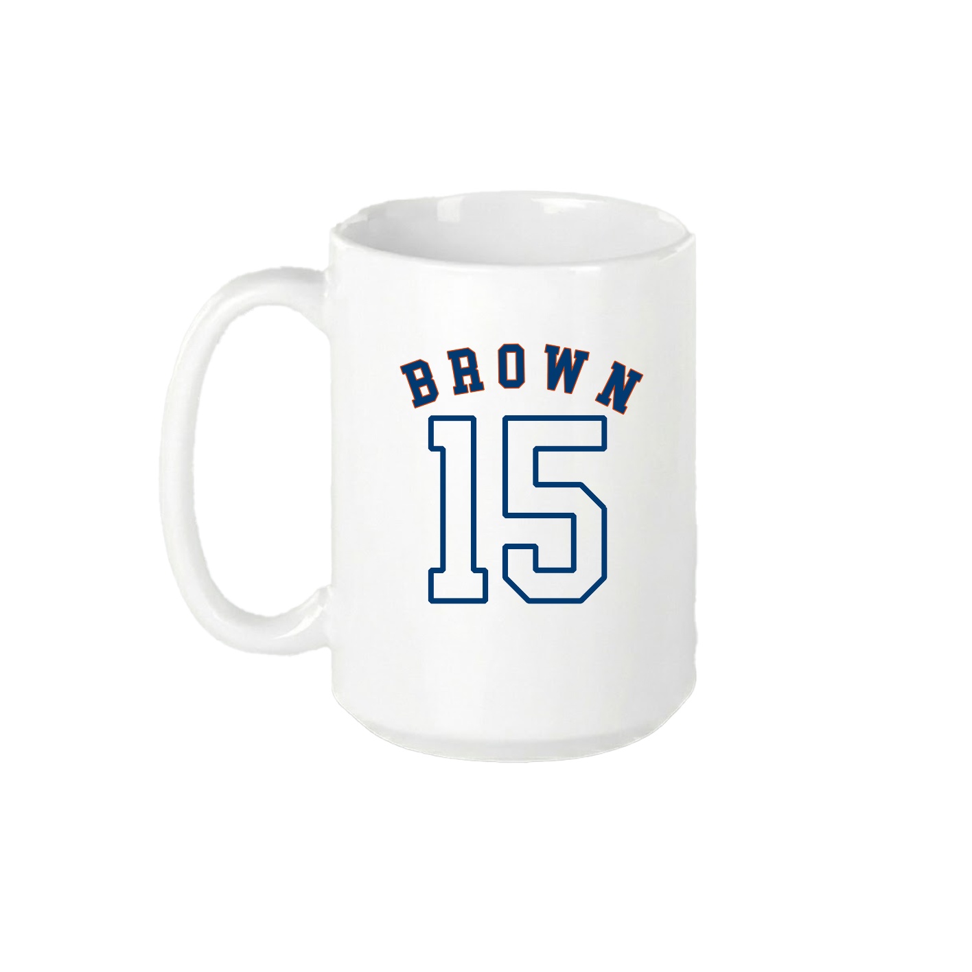 15oz Coffee Mug — Shirsey Arch in White