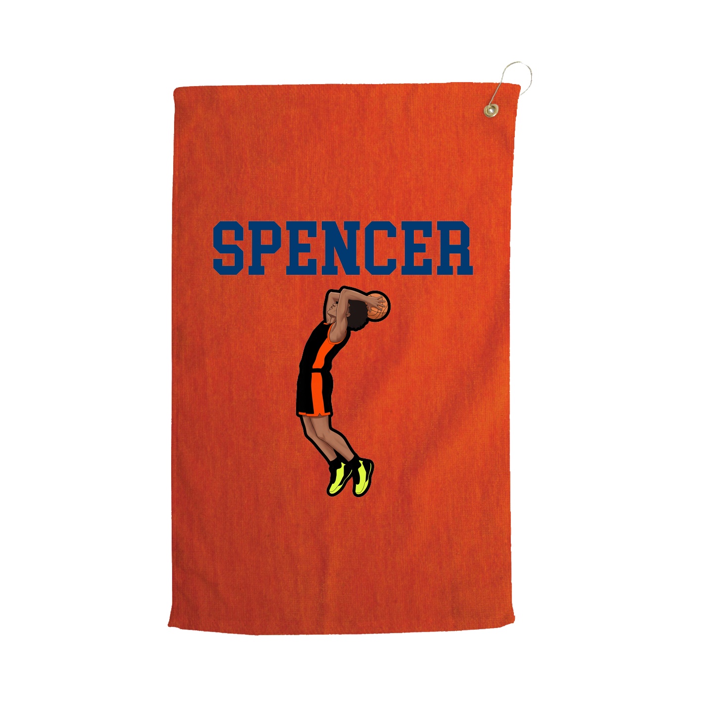 Golf Towel — Shirsey in Orange