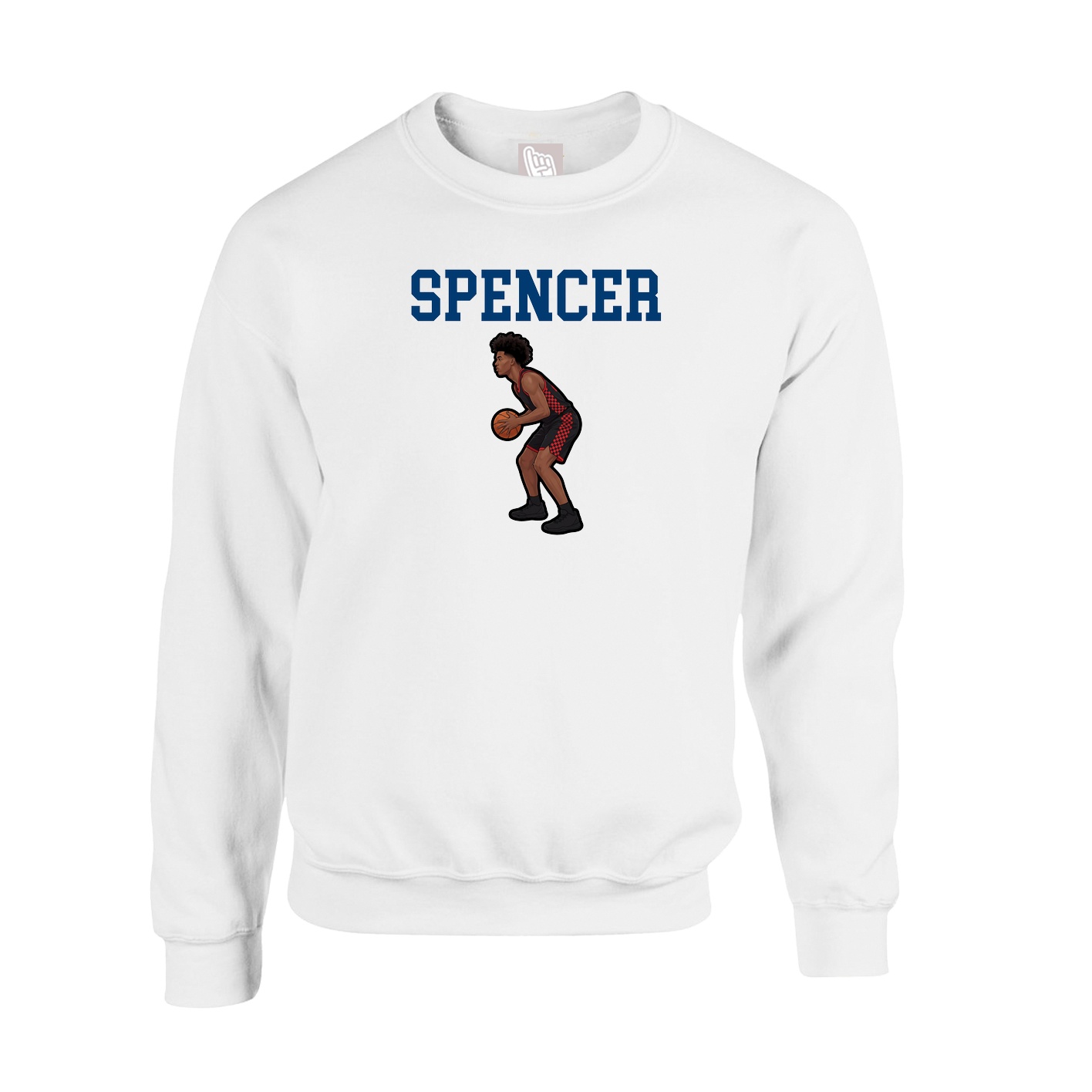 Fleece Crew — Shirsey in White