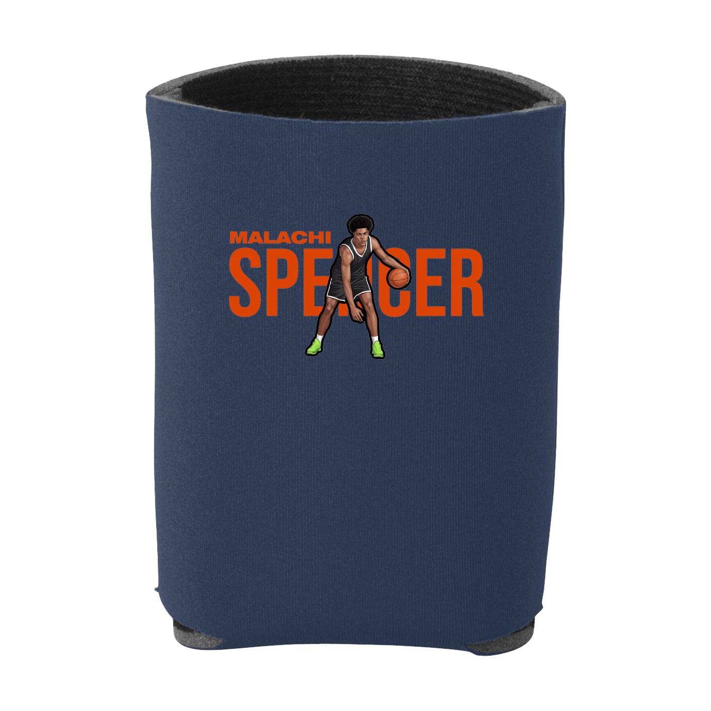 Can Holder — Player Name in Navy