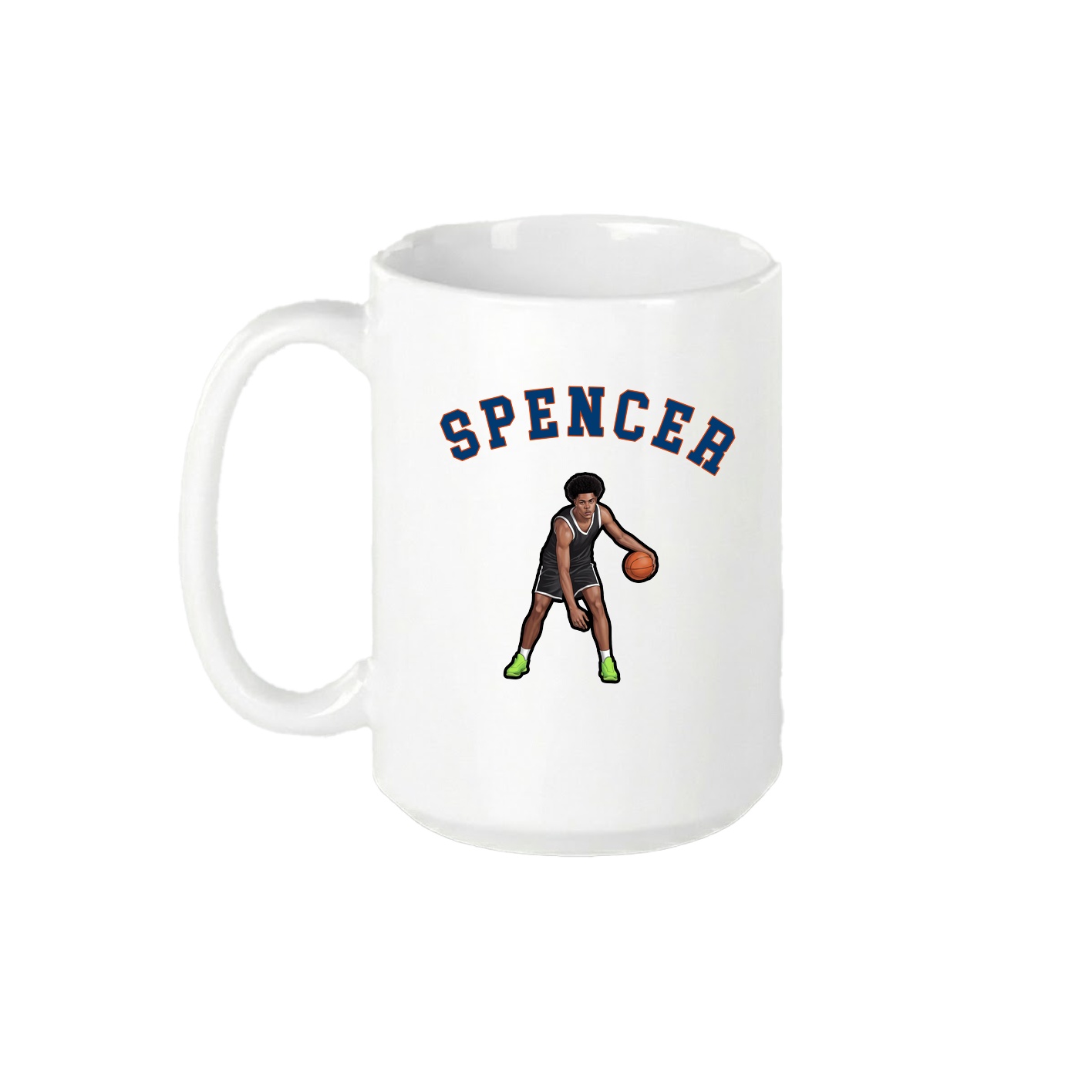 15oz Coffee Mug — Shirsey Arch in White