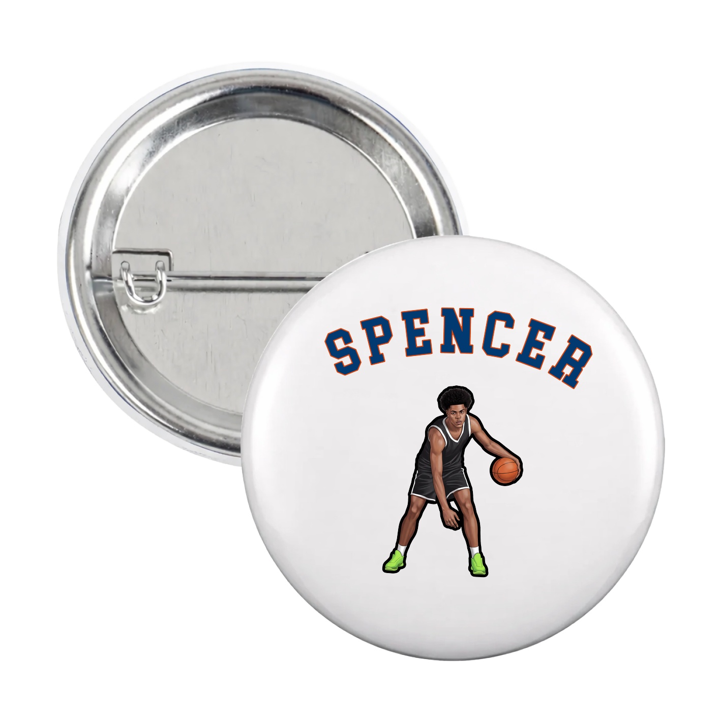 Game Day Button — Shirsey Arch in White