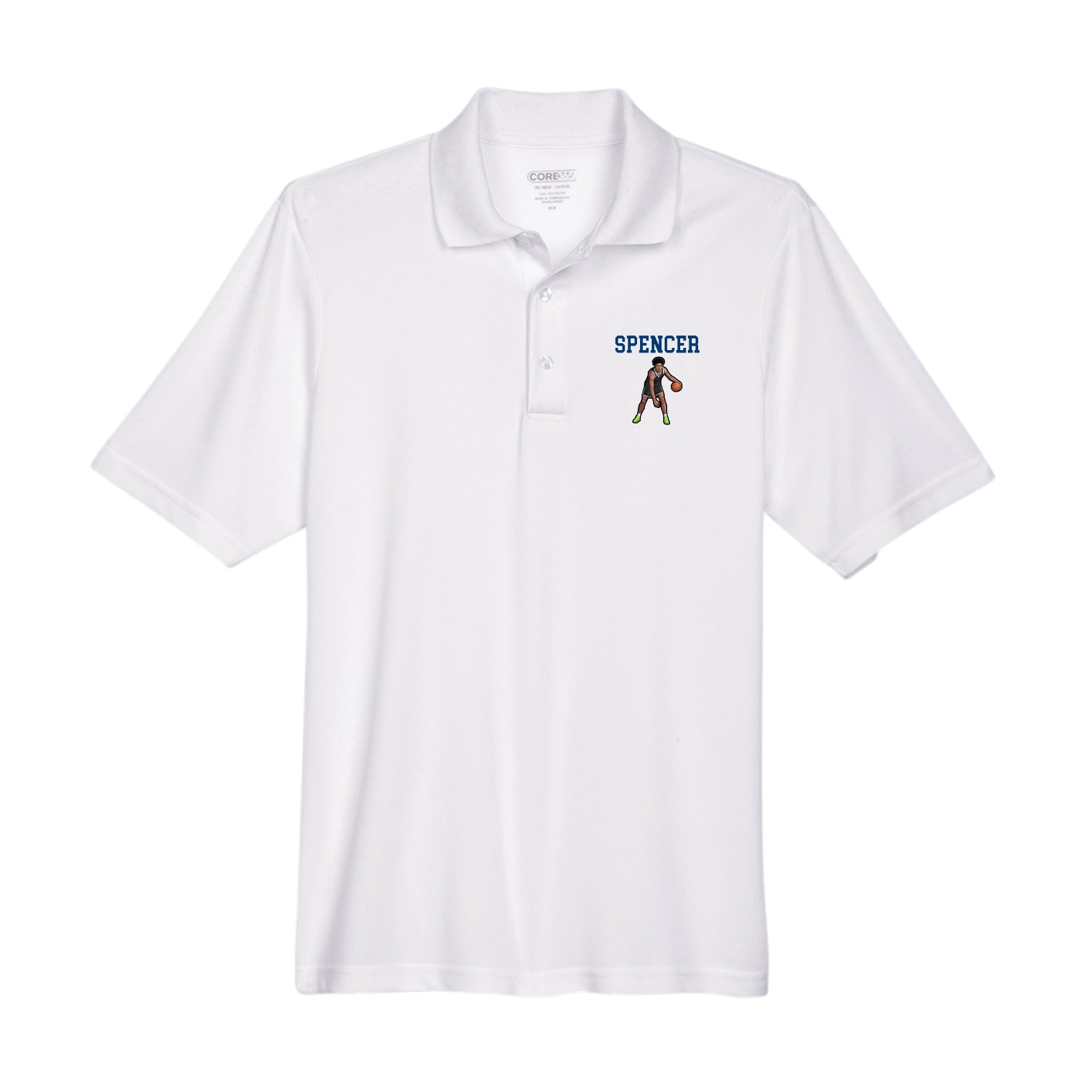 Performance Polo — Shirsey in White