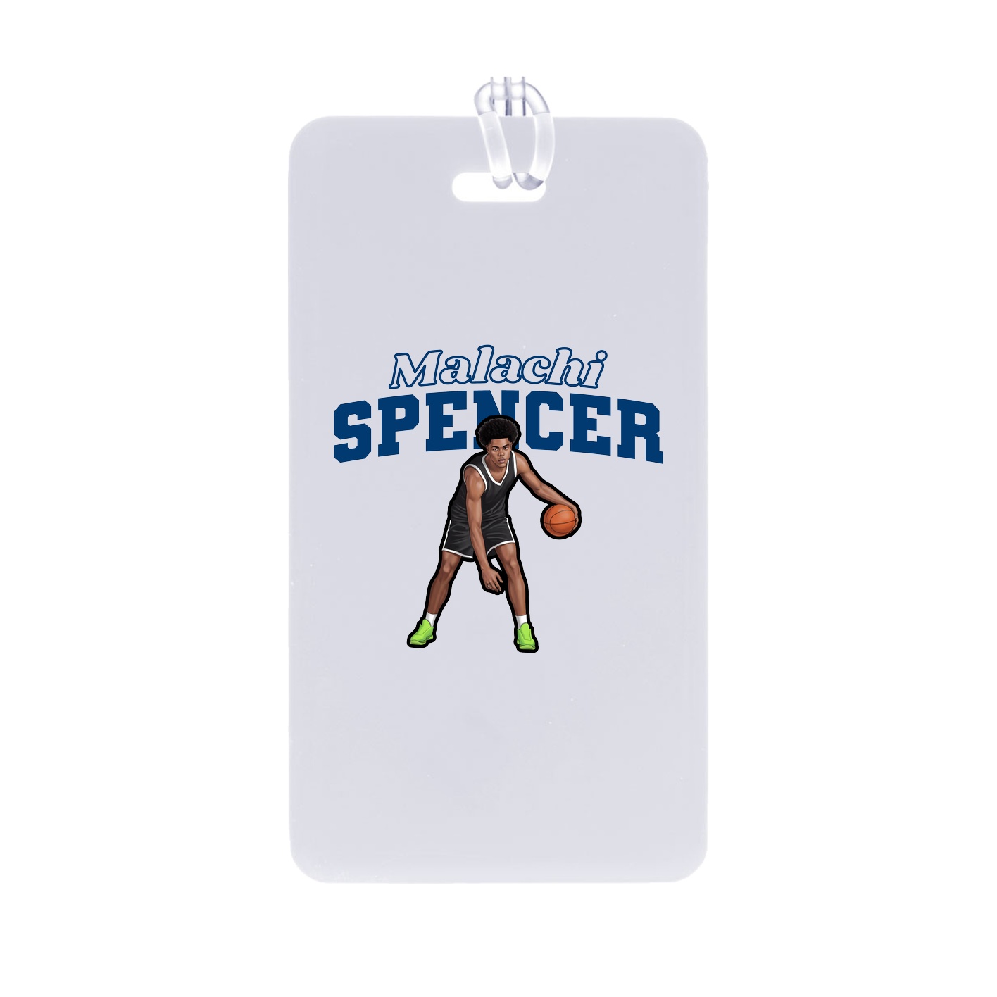 Bag Tag — Name Arch in Classic