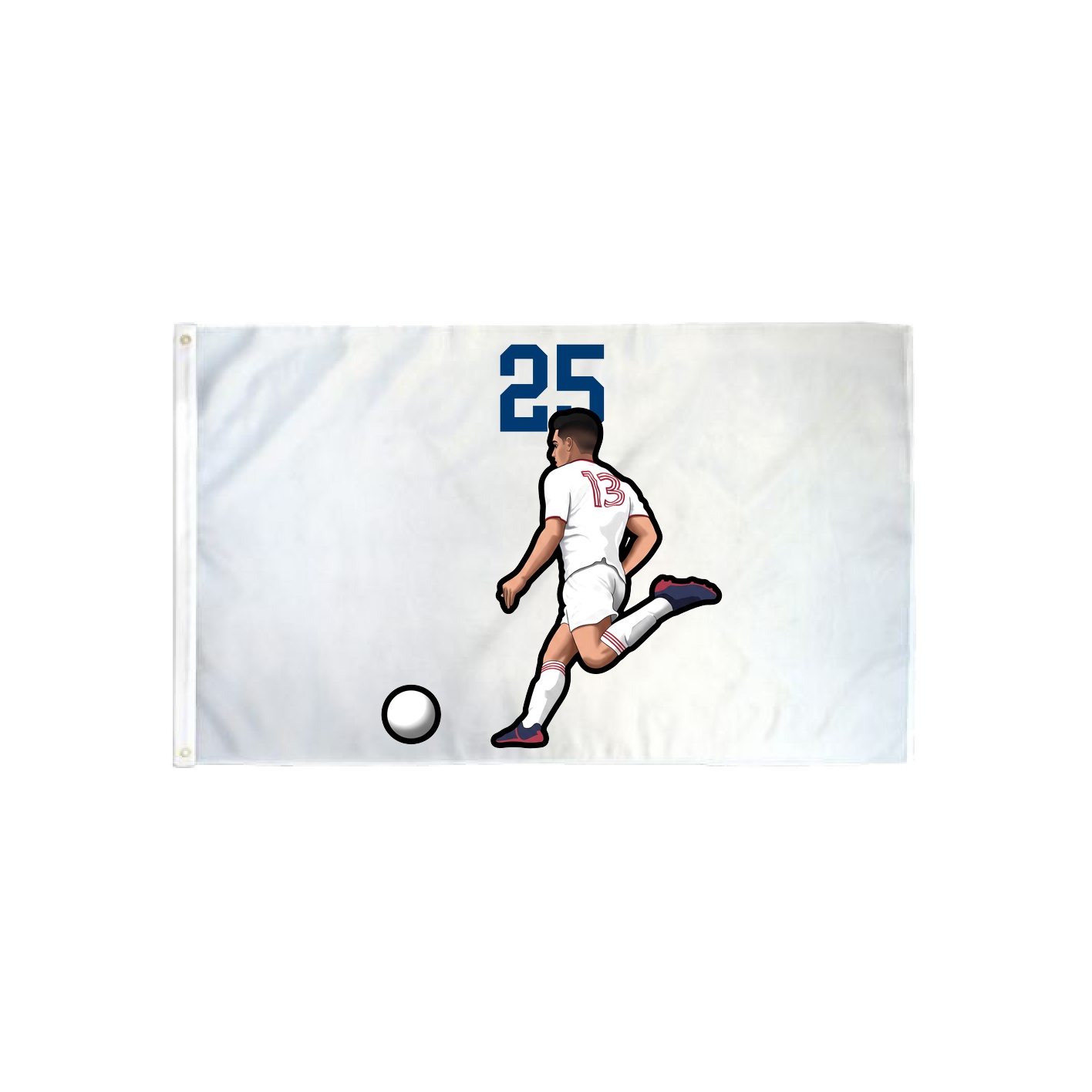 3x5 Flag — Number Top in Classic