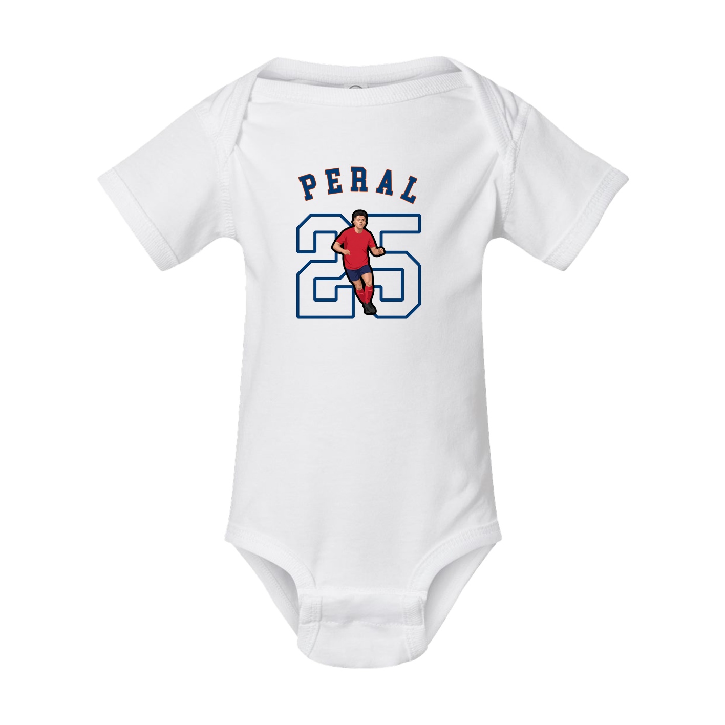 Baby Onesie — Shirsey Arch in White