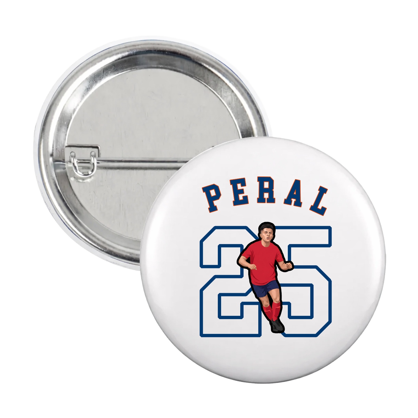 Game Day Button — Shirsey Arch in White