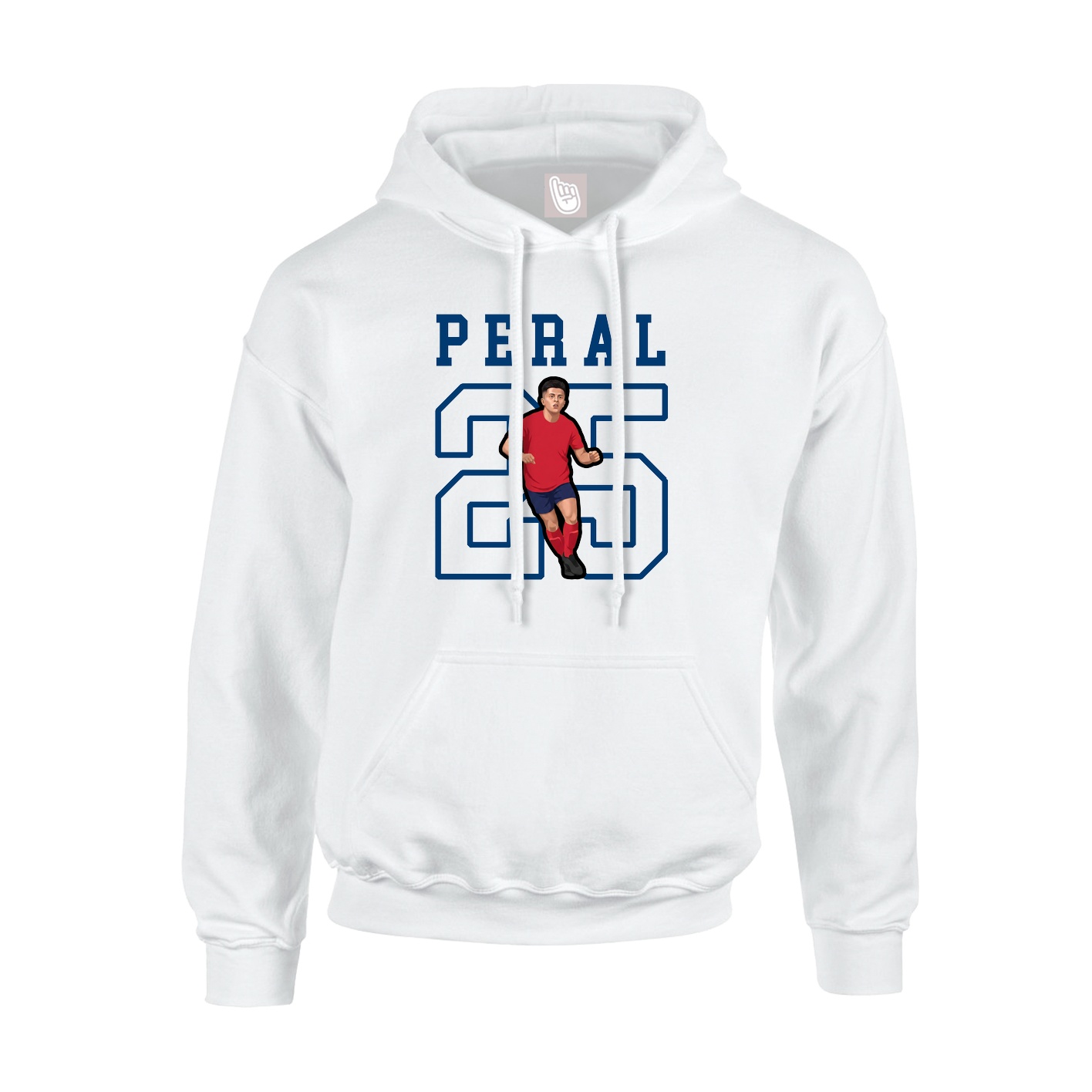Hoodie — Shirsey in White